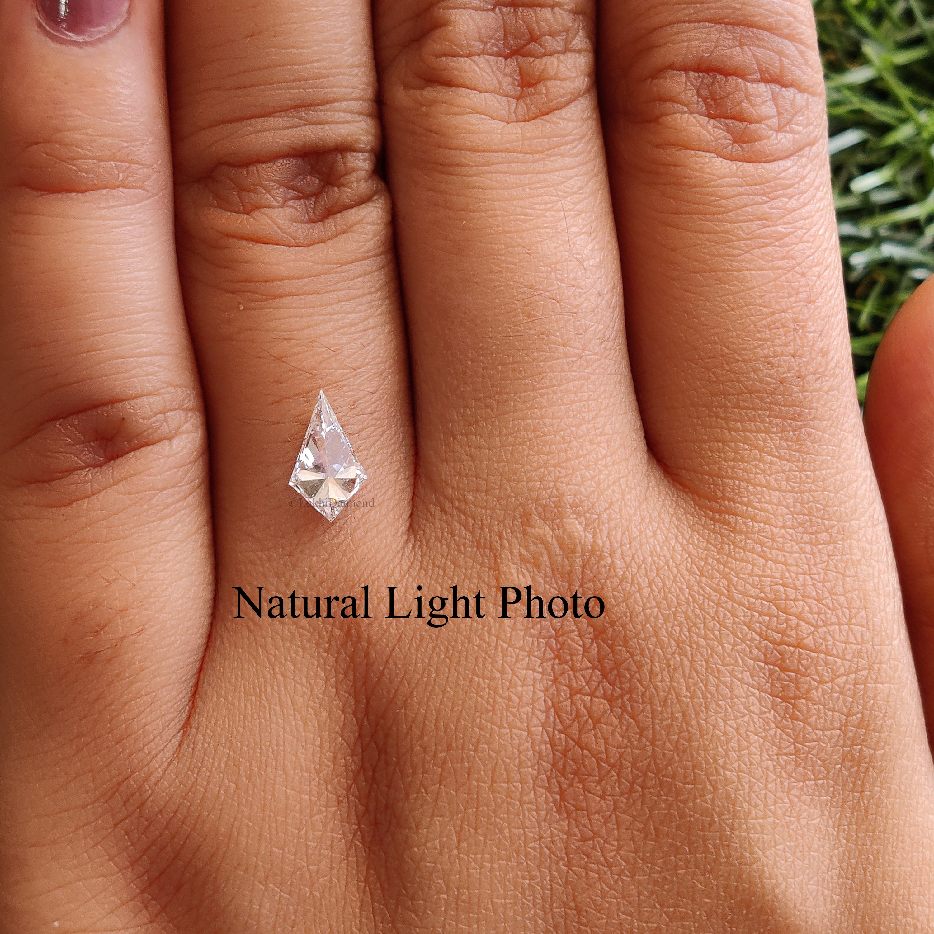 0.65 CT Kite Brilliant Cut White - F Color VS1 Clarity Diamond Lab Grown Diamond Lab Created Kite Loose Diamond Kite CVD Diamond Q166