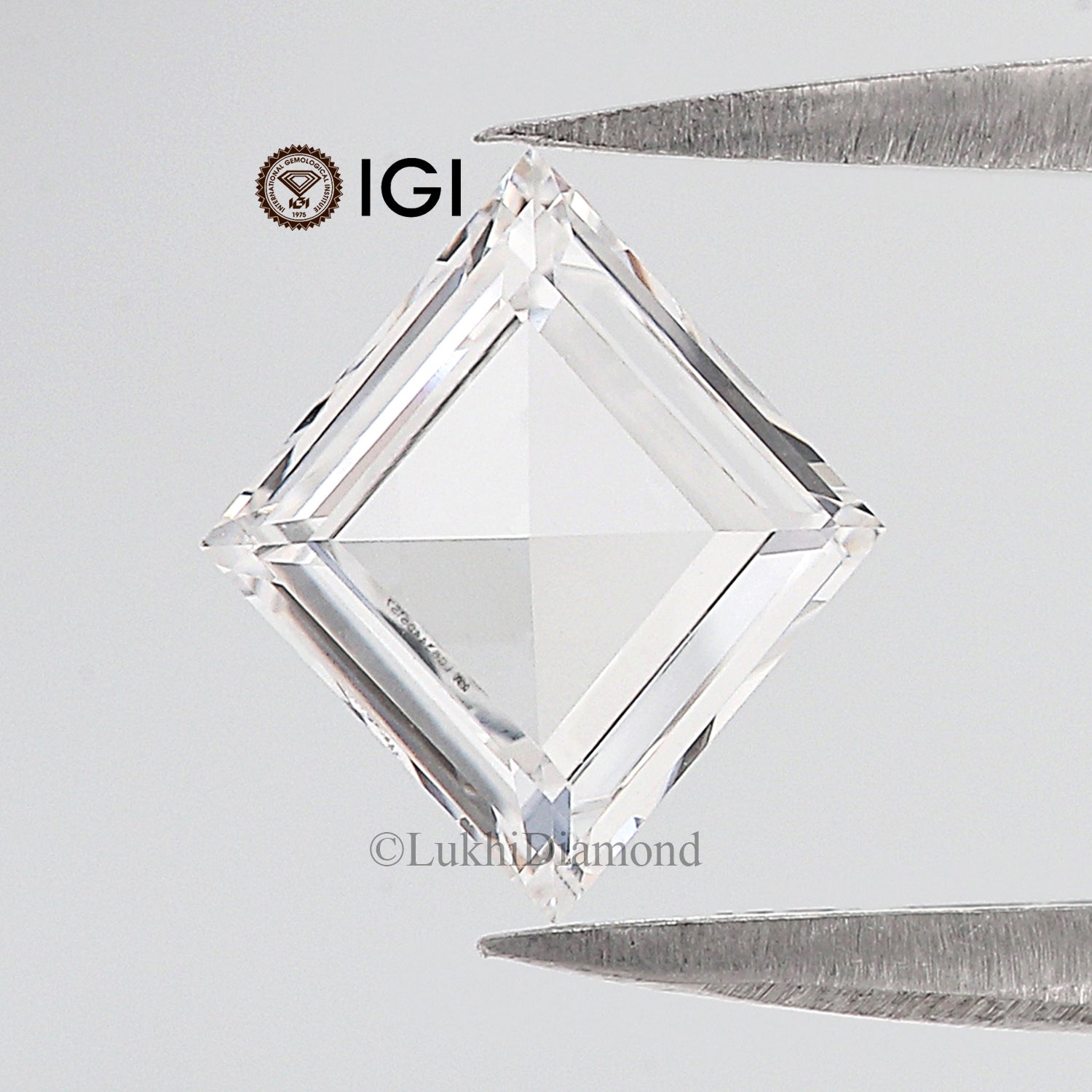 0.85 CT IGI Certified Kite Step Cut Diamond White - E Color VS1 Clarity Lab Grown Diamond Lab Created Kite Diamond Kite CVD Diamond Q172