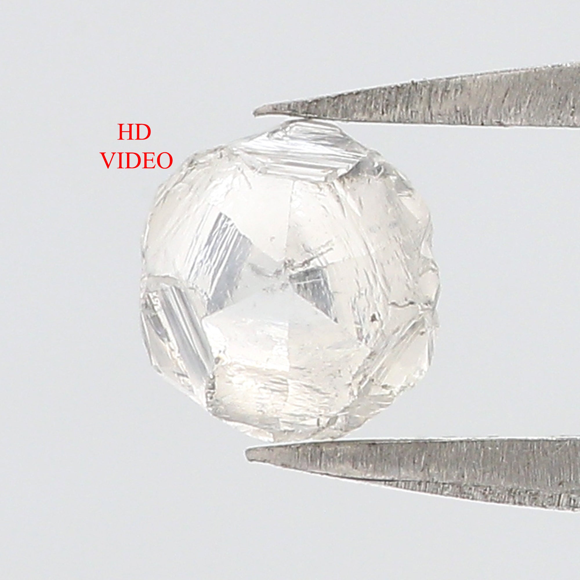 1.14 CT Natural Loose Rough Shape Diamond White Color Rough Diamond 5.80 MM Natural Loose White Diamond Rough Irregular Cut Diamond QL3111
