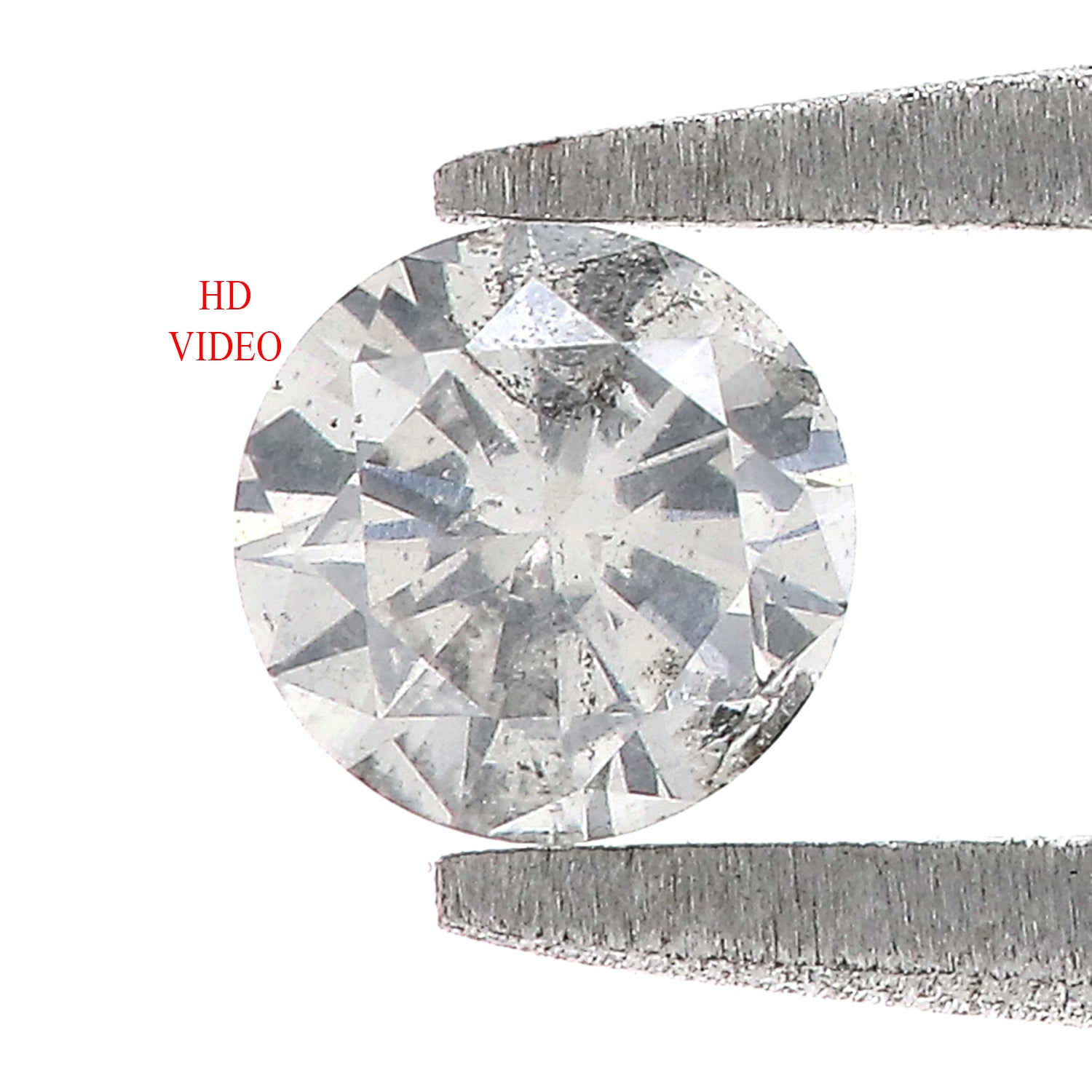 0.32 Ct Natural Loose Round Shape Diamond White Milky Color Round Diamond 4.50 MM Natural Loose Diamond Round Brilliant Cut Diamond QL7914