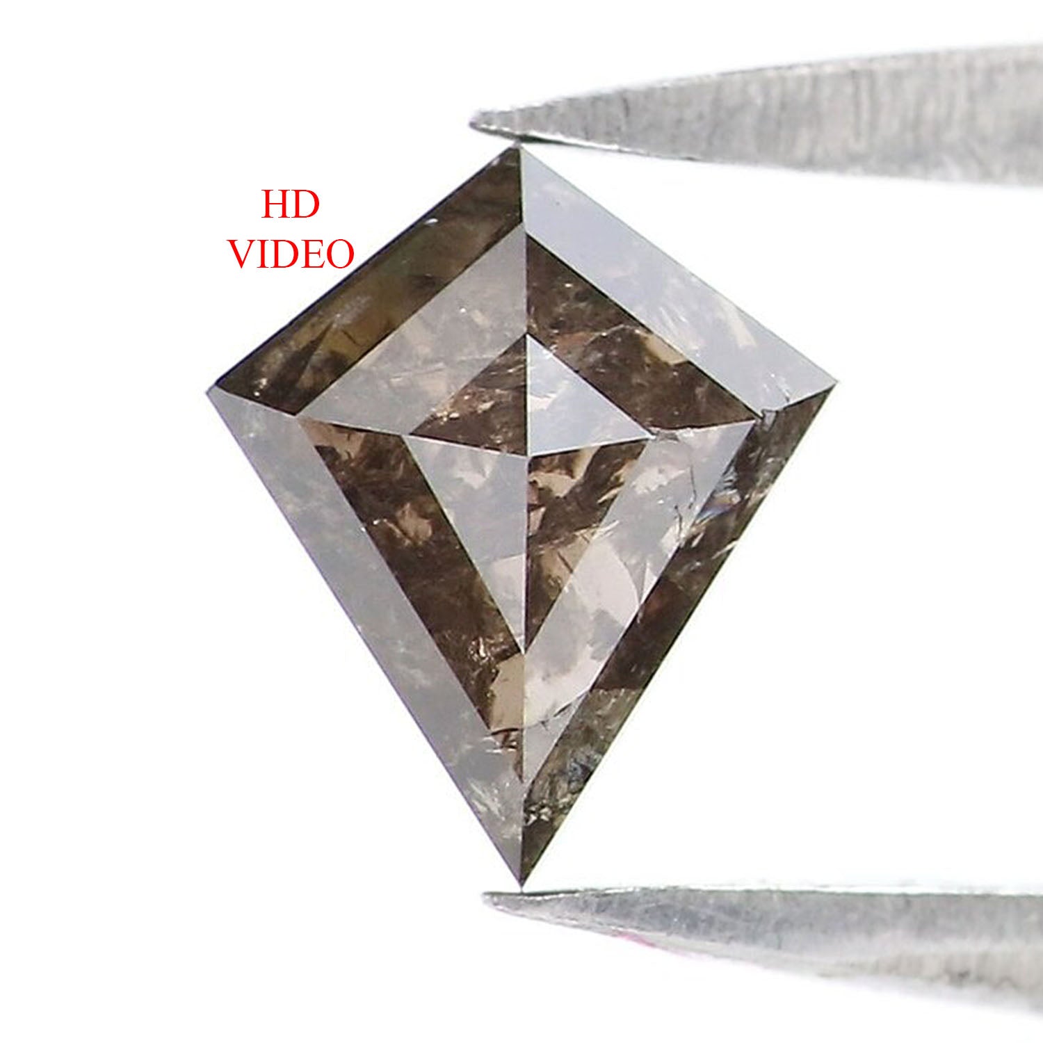 0.48 CT Natural Loose Kite Shape Diamond Brown Color Kite Shape Diamond 6.25 MM Natural Loose Diamond Brown Kite Rose Cut Diamond QL2476