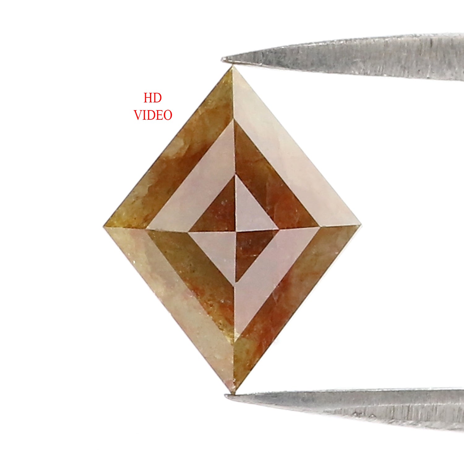 1.10 Ct Natural Loose Kite Shape Diamond Brown Color Kite Cut Diamond 9.80 MM Natural Loose Gray Color Diamond Kite Rose Cut Diamond LQ8105