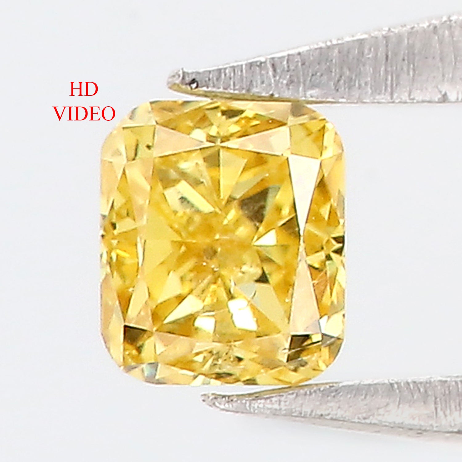 0.17 CT Natural Loose Cushion Shape Diamond Yellow Color Cushion Diamond 3.30 MM Natural Yellow Color Cushion Brilliant Cut Diamond LQ8639