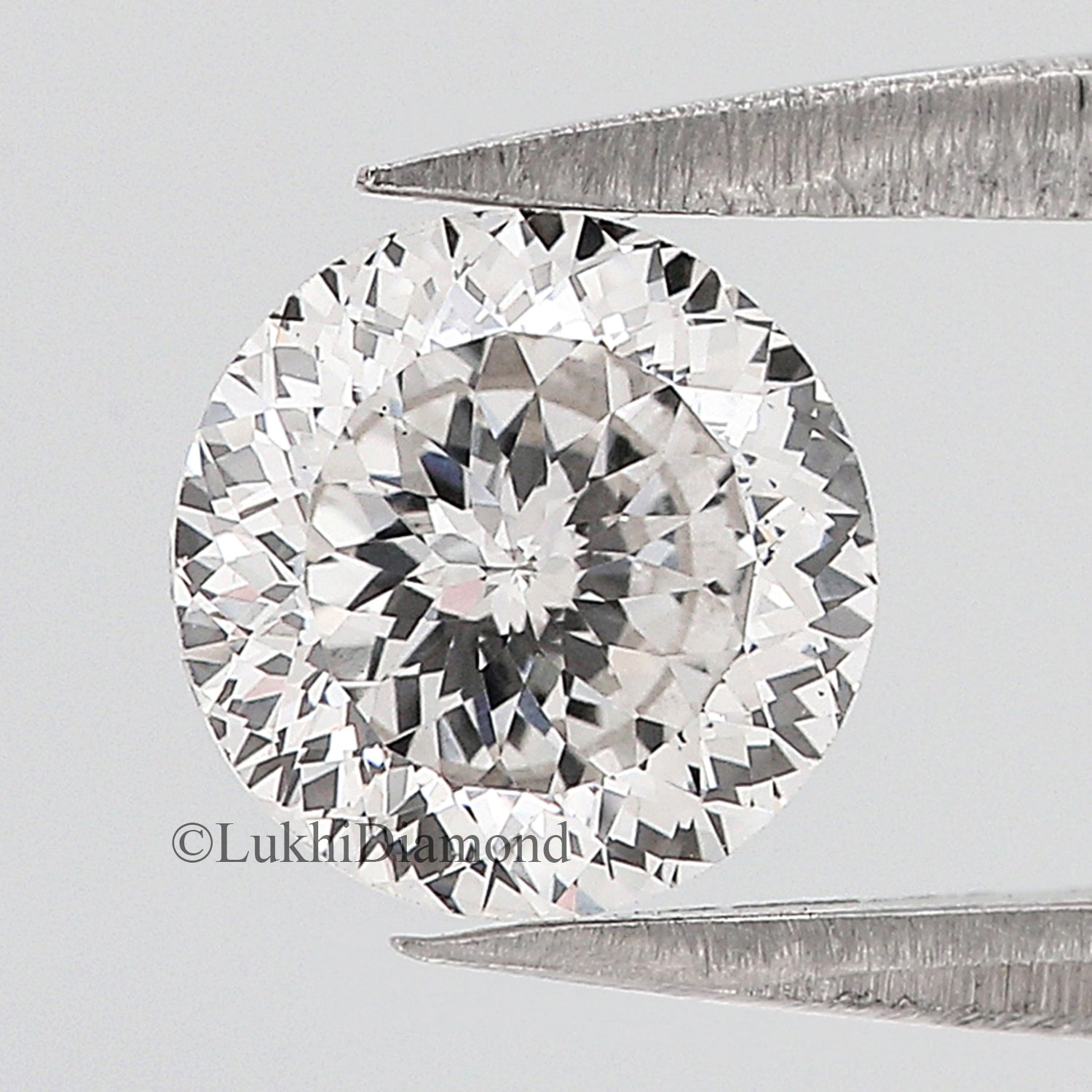 6 MM Round Portuguese Cut Diamond E/F Color VS Clarity Lab Grown Diamond Lab Created Loose Diamond Round CVD Diamond Q167