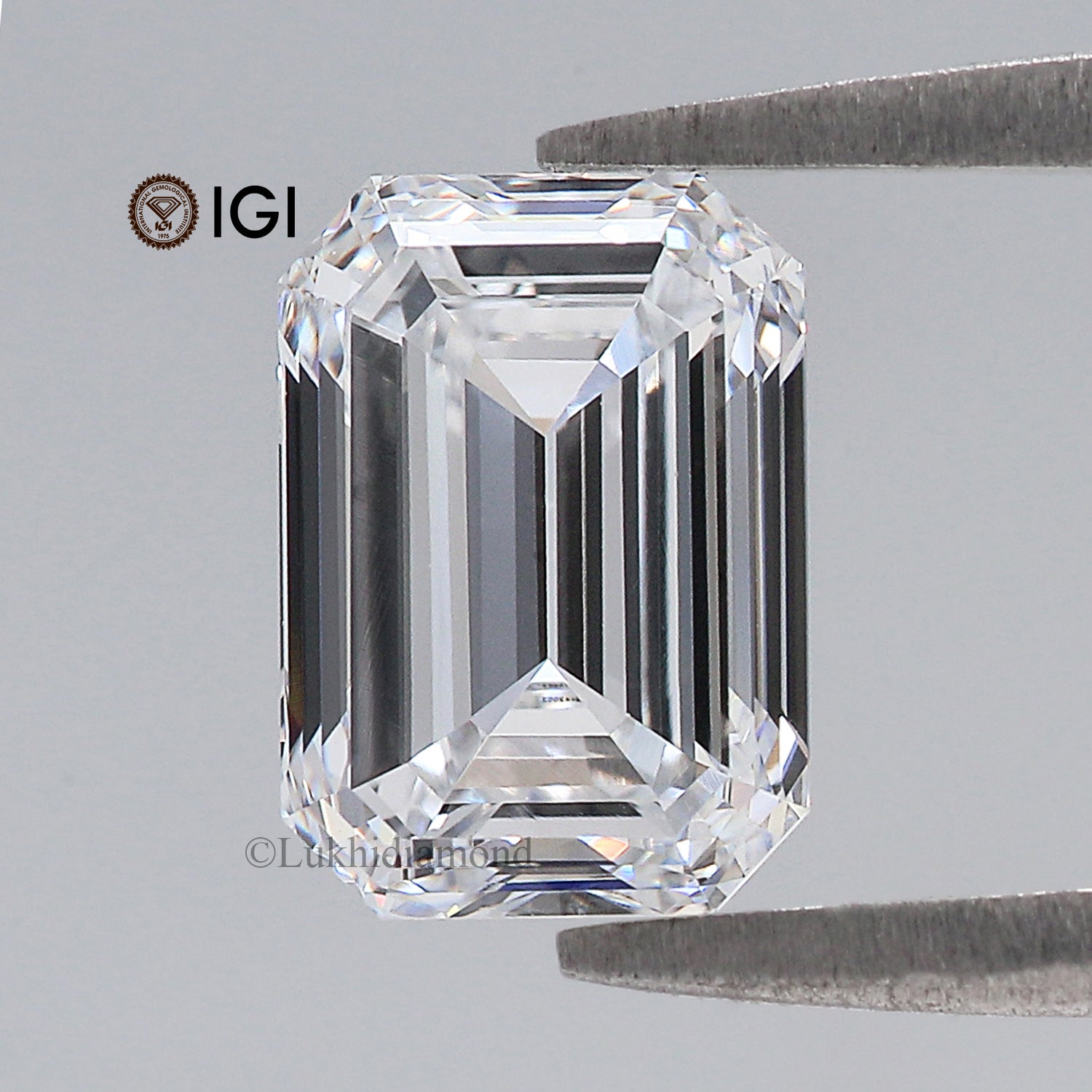 2.26 CT IGI Certified Emerald Cut Diamond White - E Color VS1 Clarity Lab Grown Diamond Lab Created Emerald Diamond CVD Diamond L3243