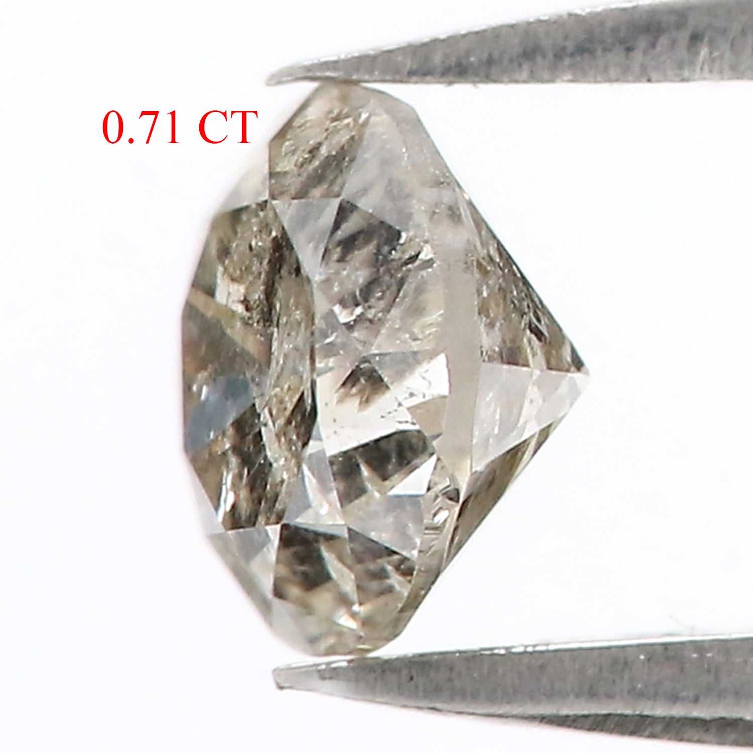 0.71 Ct Natural Loose Round Shape Diamond White I-J Color Round Cut Diamond 5.50 MM Natural White Diamond Round Brilliant Cut Diamond QL6691