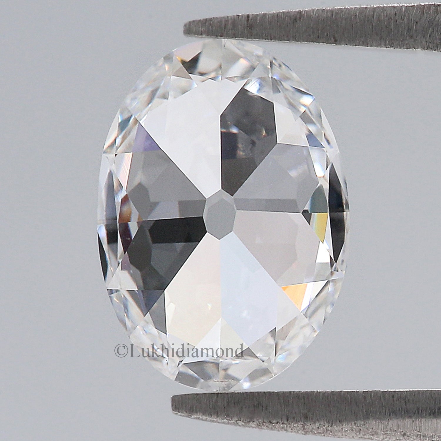 2.15 CT IGI Certified Oval Old European Cut Diamond White - E Color VS1 Clarity Diamond Lab Grown Diamond Lab Created Oval CVD Diamond L3252