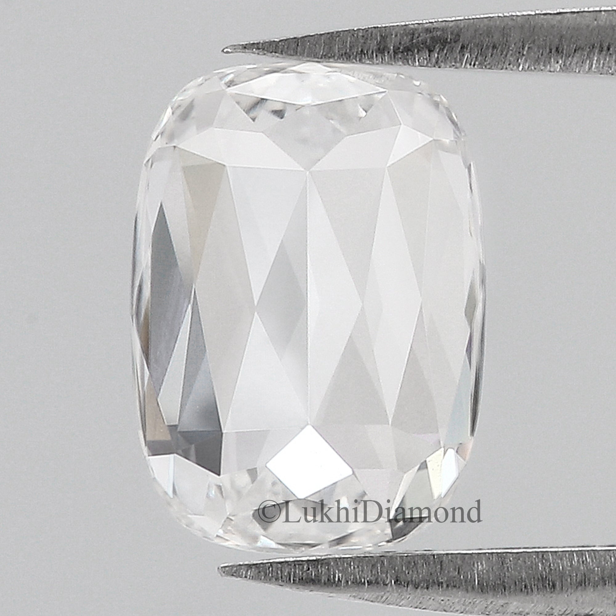 2.42 CT IGI Certified Cushion Mixed Cut White - F Color VVS2 Clarity Ashoka cut Lab Grown Lab Created Diamond Cushion CVD Diamond Lab Q187