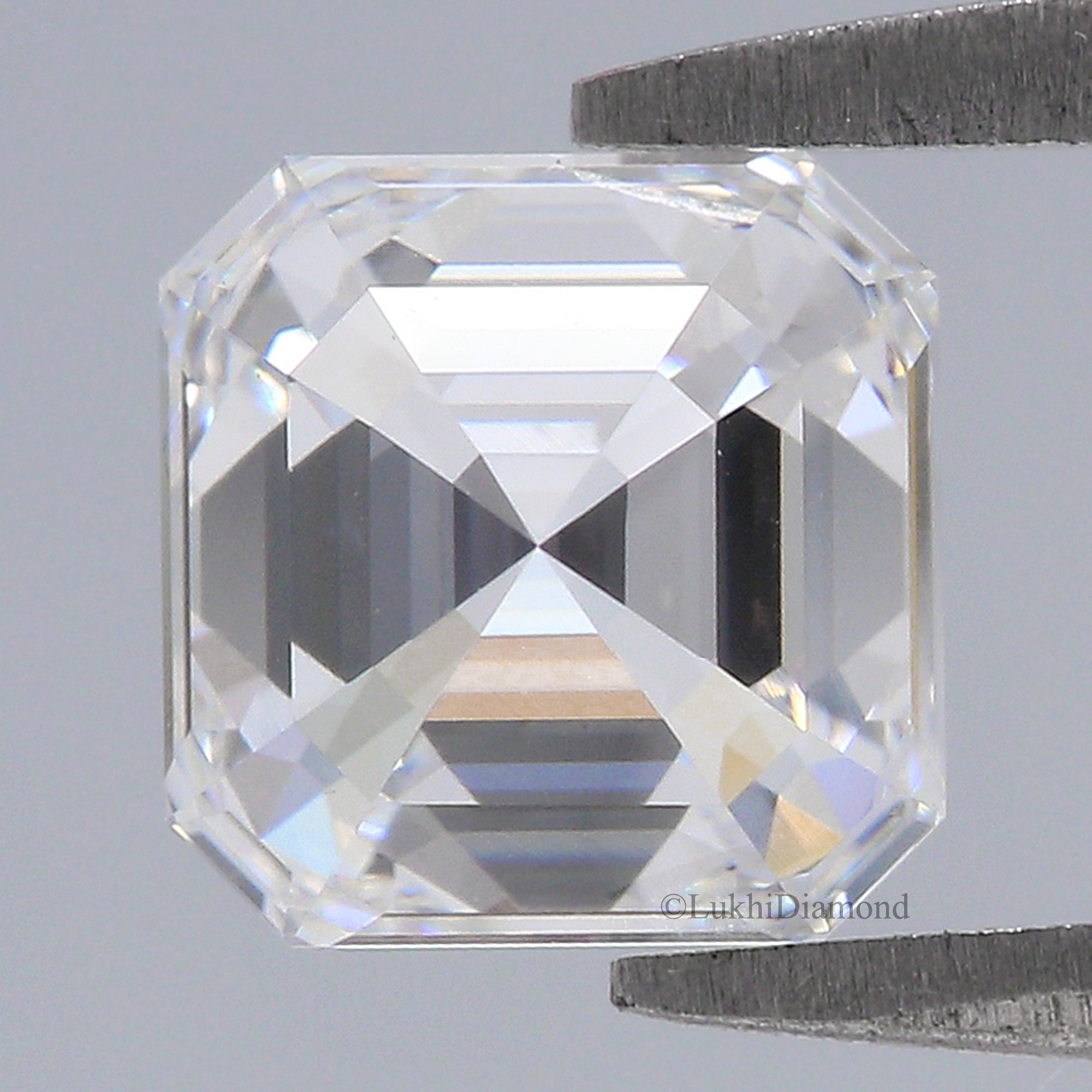 1.56 CT IGI Certified Square Emerald Cut Diamond White -D Color VVS2 Clarity Lab Grown Diamond Lab Created Emerald Diamond CVD Diamond L3246