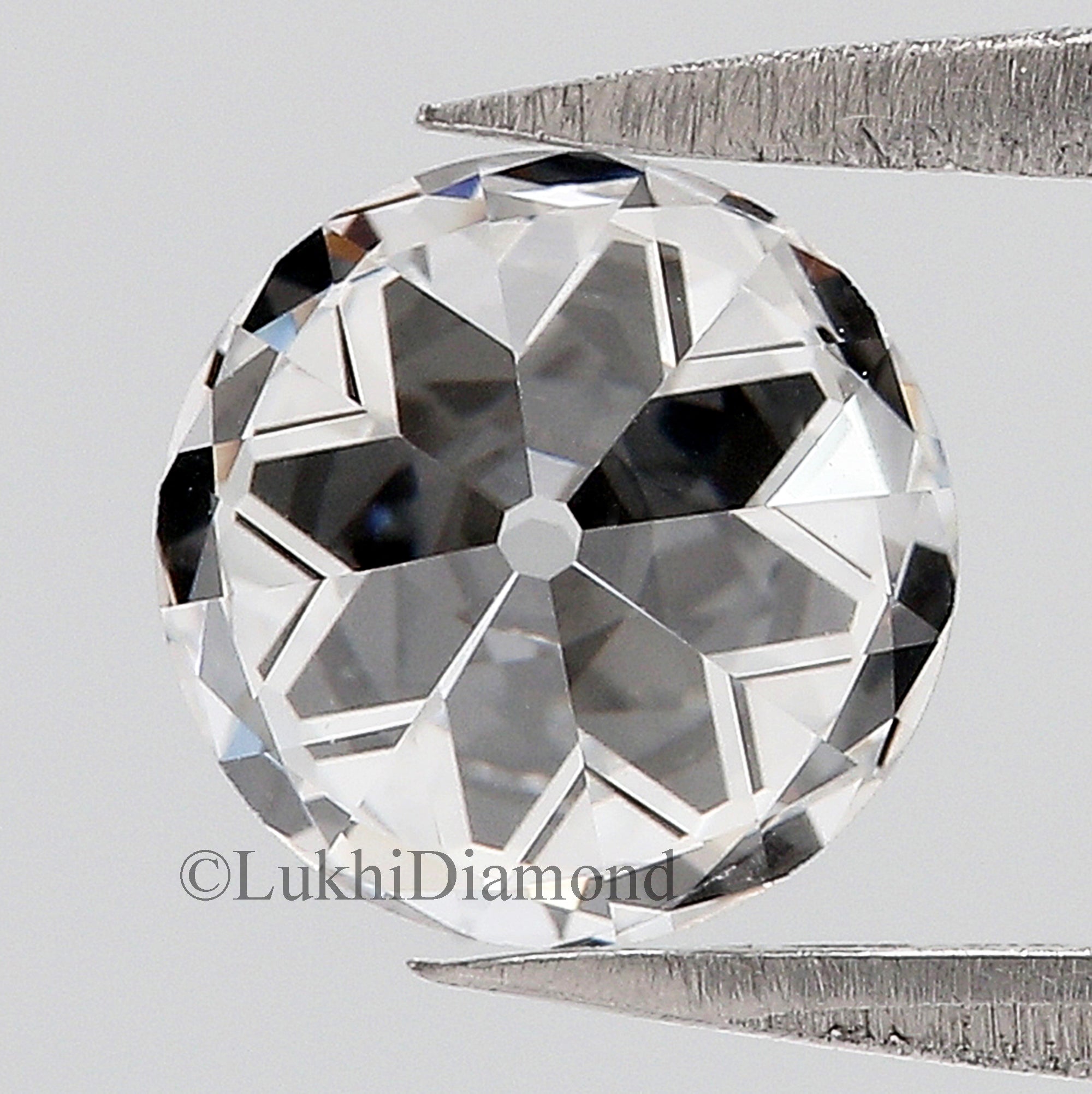 1.52 CT IGI Certified Old European Cut Diamond White - F Color VVS2 Clarity Lab Grown Diamond Lab Crated Round Old Cut CVD Diamond Q179