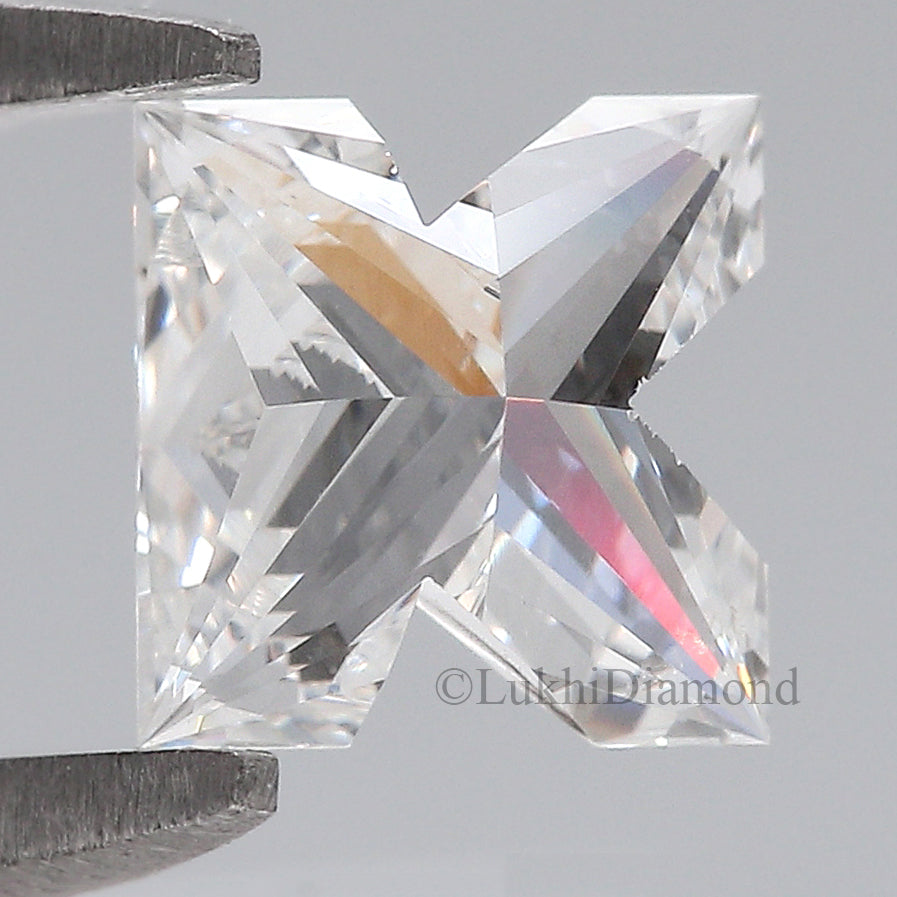 0.88 CT Alphabet-K Cut Diamond E Color VS1 Clarity Lab Grown Diamond CVD Diamond Lab Created Alphabet-K Brilliant Cut Diamond L3208