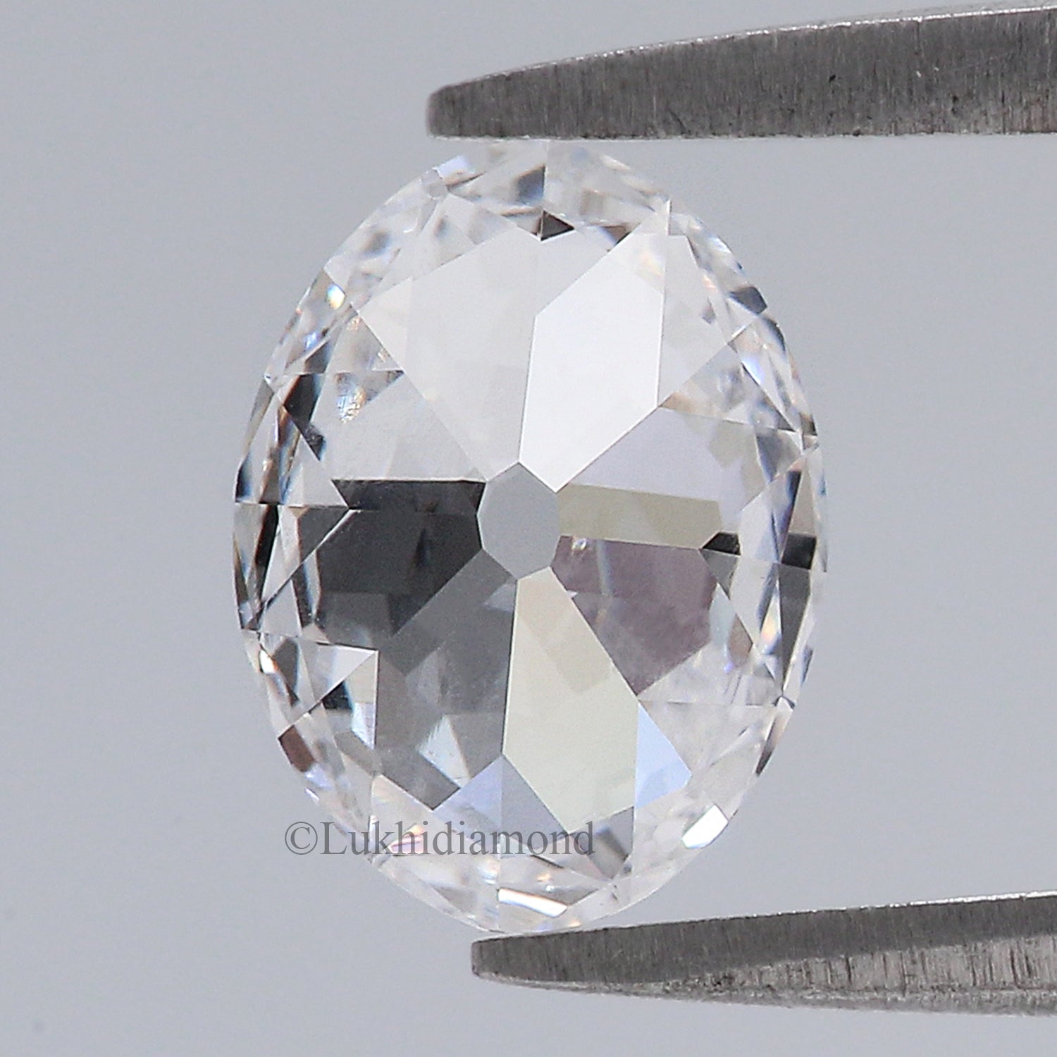 1.55 CT IGI Certified Oval Old European Cut Diamond White - D Color VS1 Clarity Diamond Lab Grown Diamond Lab Created Oval CVD Diamond L3254