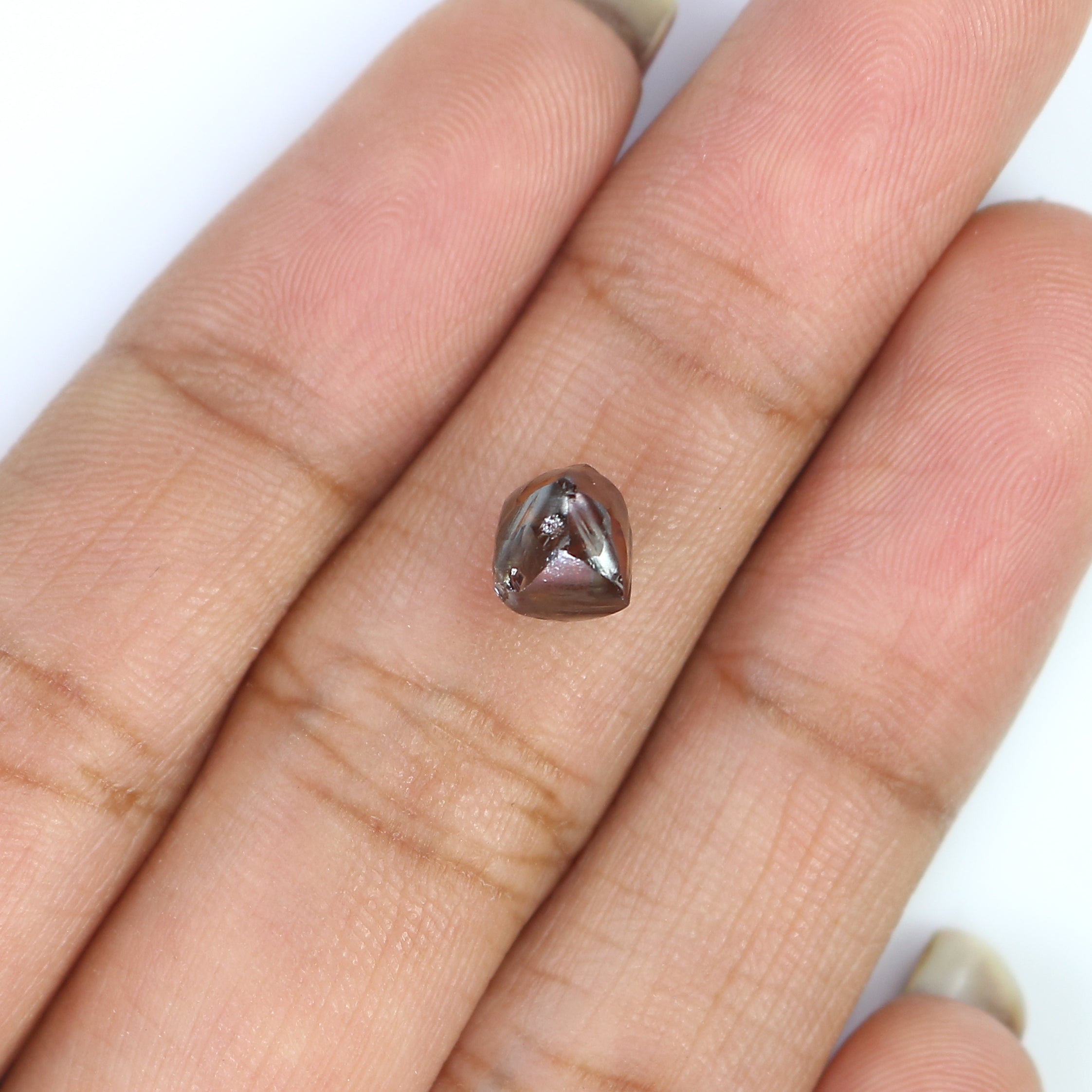 1.99 CT Natural Loose Rough Shape Diamond Brown Color Rough Cut Diamond 7.30 MM Natural Brown Diamond Rough Irregular Cut Diamond QL3103