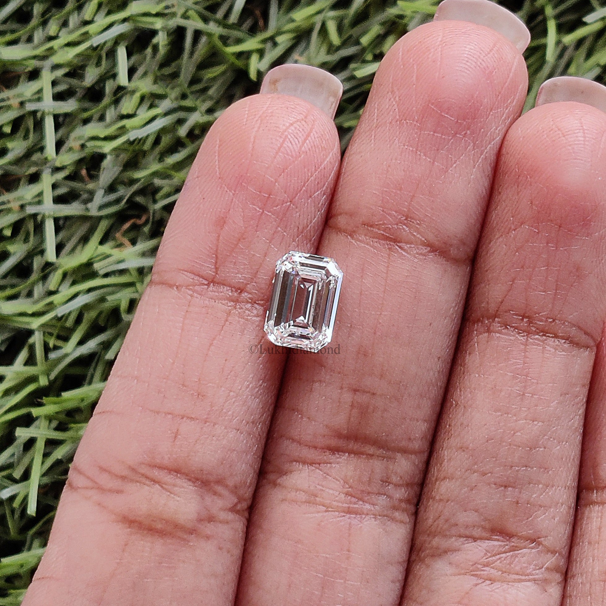 2.26 CT IGI Certified Emerald Cut Diamond White - E Color VS1 Clarity Lab Grown Diamond Lab Created Emerald Diamond CVD Diamond L3243