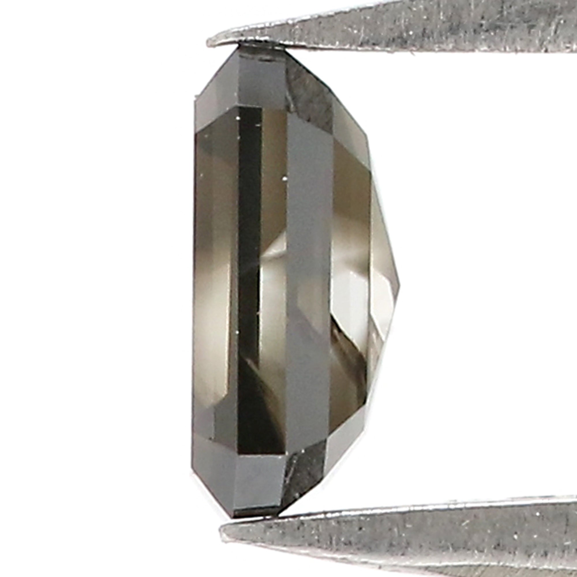 0.68 Ct Natural Loose Emerald Cut Diamond Brown Color Emerald Diamond 5.90 MM Natural Loose Diamond Brown Color Emerald Cut Diamond QL8902