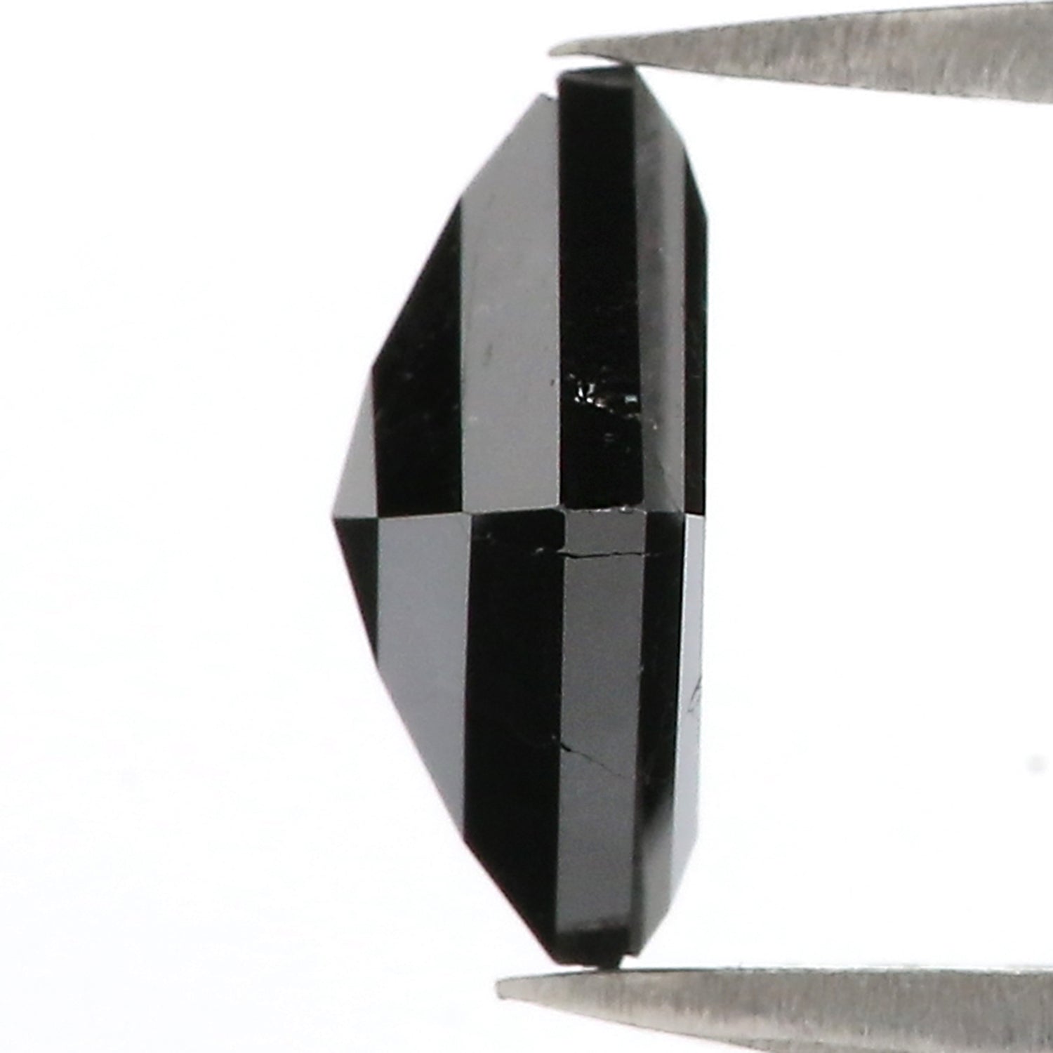 1.96 Ct Natural Loose Kite Shape Diamond Black Color Kite Cut Diamond 9.65 MM Natural Loose Black Color Diamond Kite Rose Cut Diamond QL9571