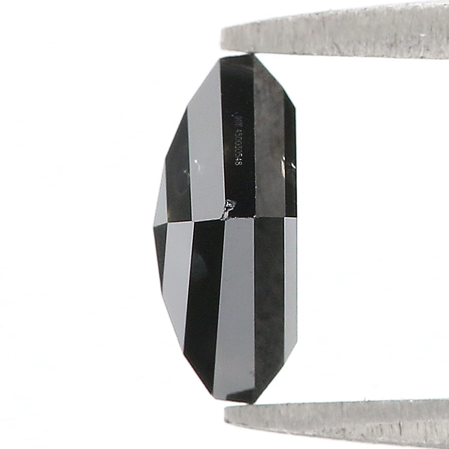 1.33 Ct IGI CERTIFIED Natural Loose Modified Princess Cut Diamond Black Color Diamond 5.85 MM Natural Black Color Princess Diamond QL8961