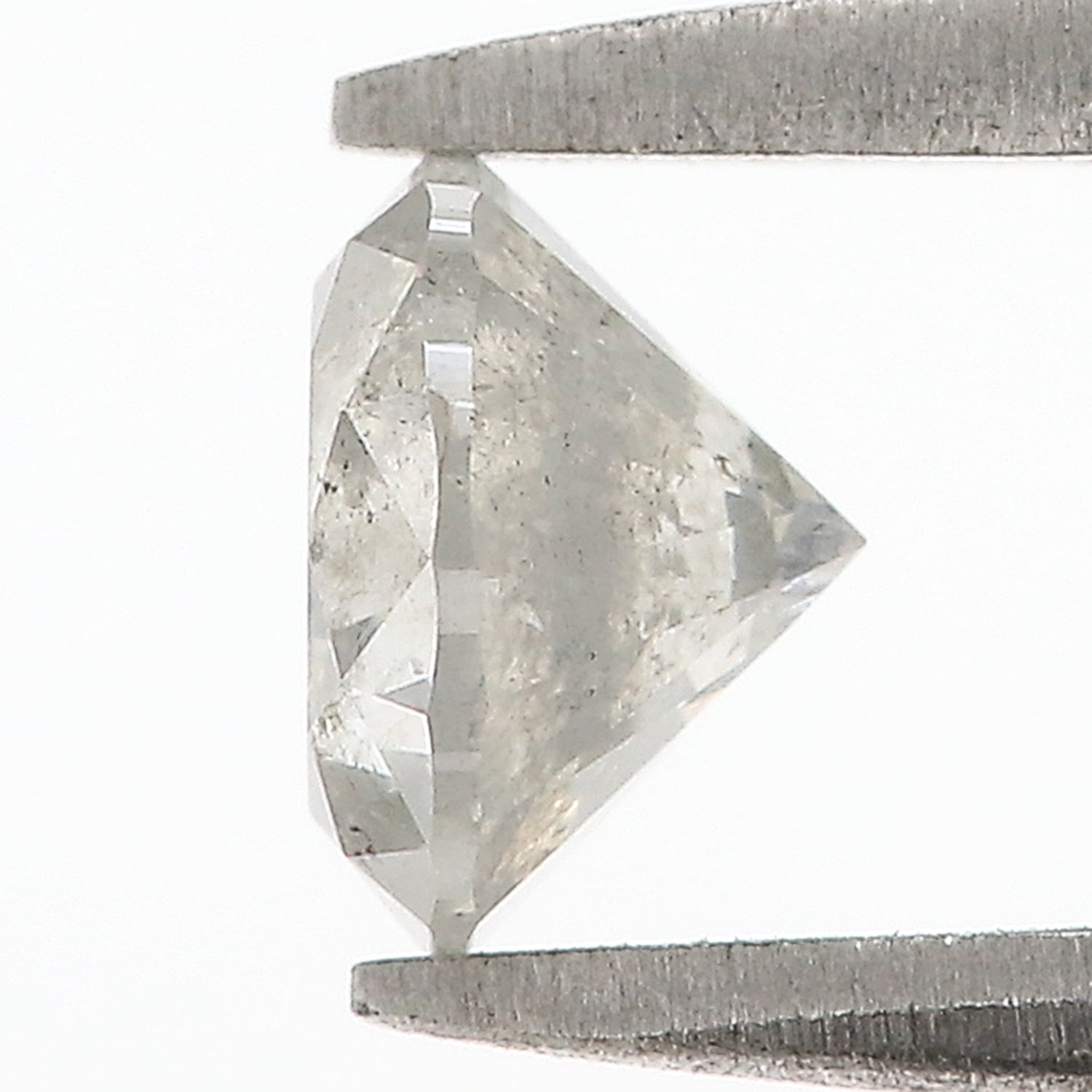 0.96 CT Natural Loose Round Shape Diamond Grey Color Round Cut Diamond 6.00 MM Natural Loose Grey Color Round Brilliant Cut Diamond LQ206