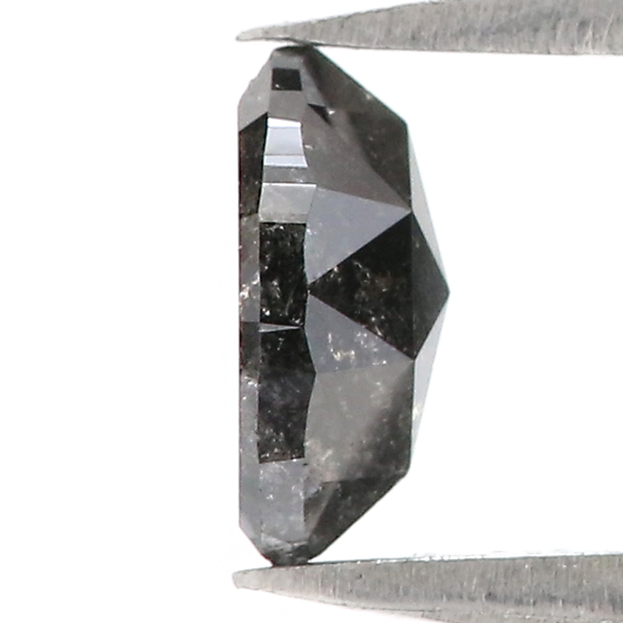 0.61 CT Natural Loose Marquise Shape Diamond Salt And Pepper Marquise Rose Cut Diamond 6.95 MM Black Grey Color Marquise Cut Diamond QL3137