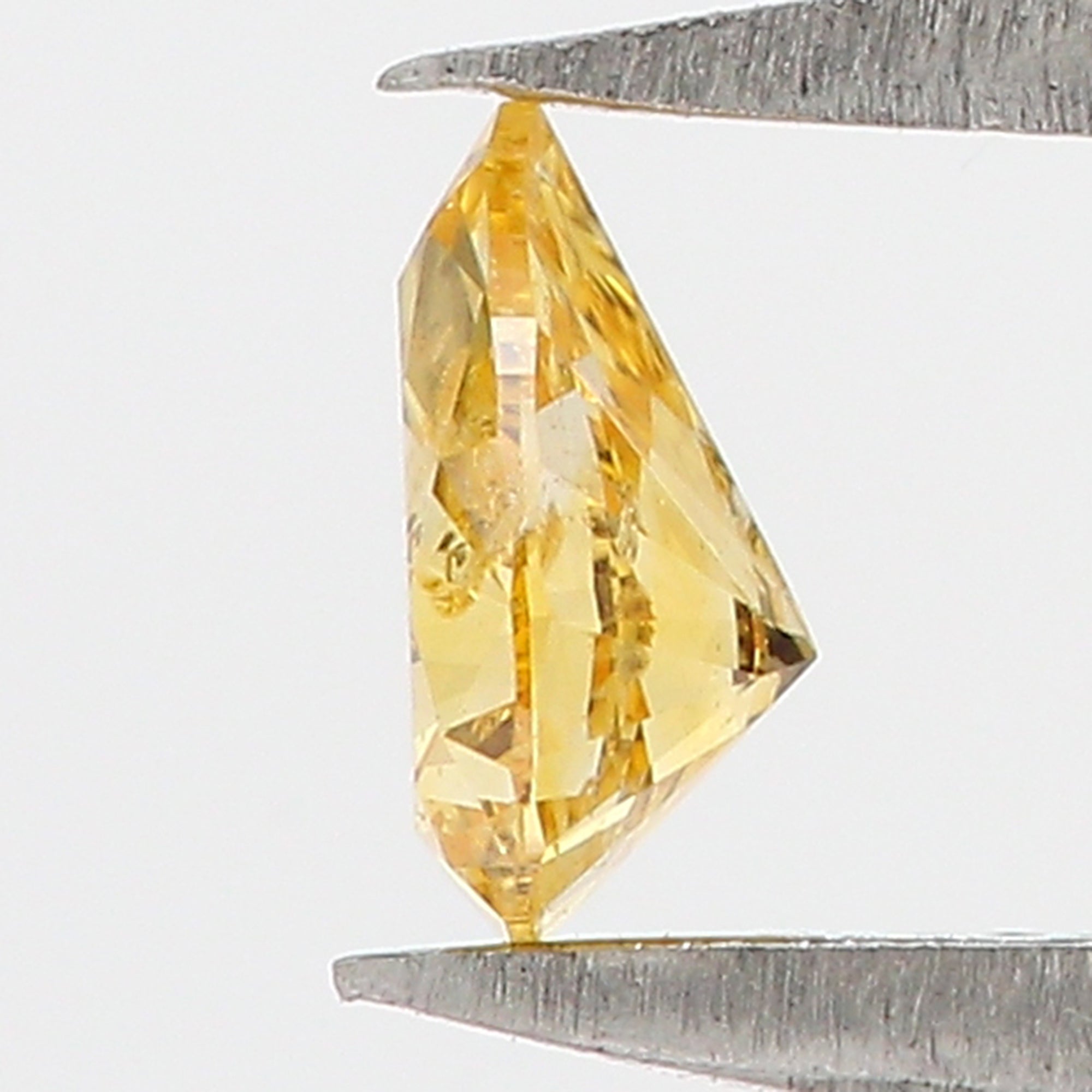 0.20 Ct Natural Loose Pear Shape Diamond Orange Color Pear Cut Diamond 4.50 MM Natural Loose Orange Color Pear Brilliant Cut Diamond QL5669