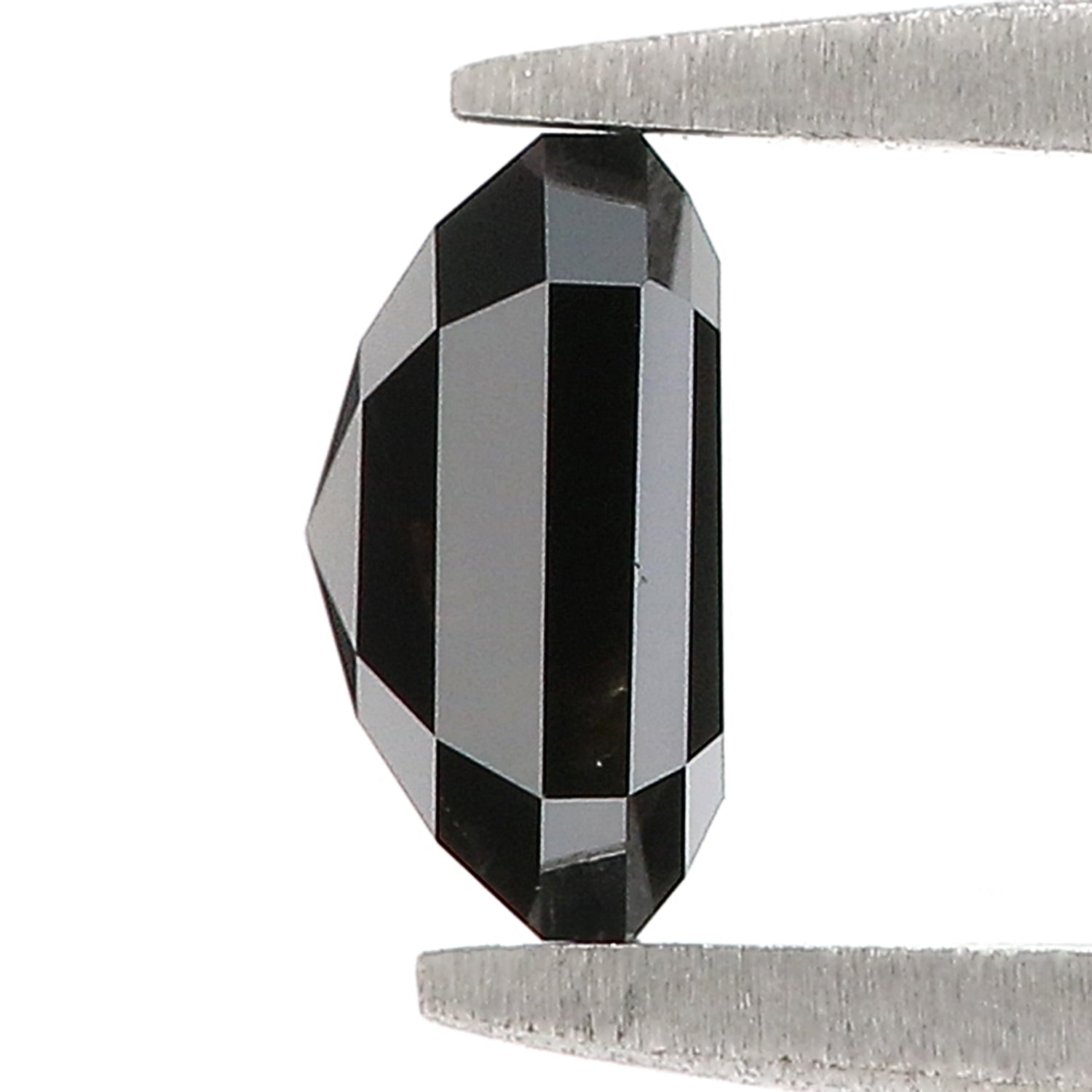 1.22 Ct IGI CERTIFIED Natural Loose Radiant Shape Diamond Fancy Black Color Radiant Cut Diamond 6.30 MM Natural Radiant Cut Diamond QL8539