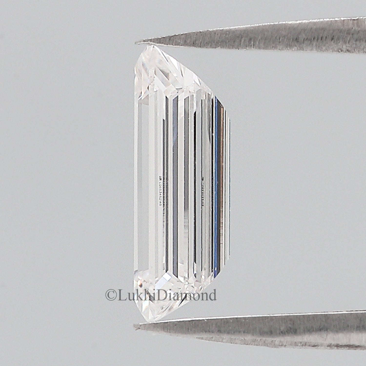 2.05 CT IGI Certified Trapeze Step Cut Diamond White - G Color VS1 Clarity Lab Grown Diamond Lab Created Trapeze Diamond CVD Diamond Q200