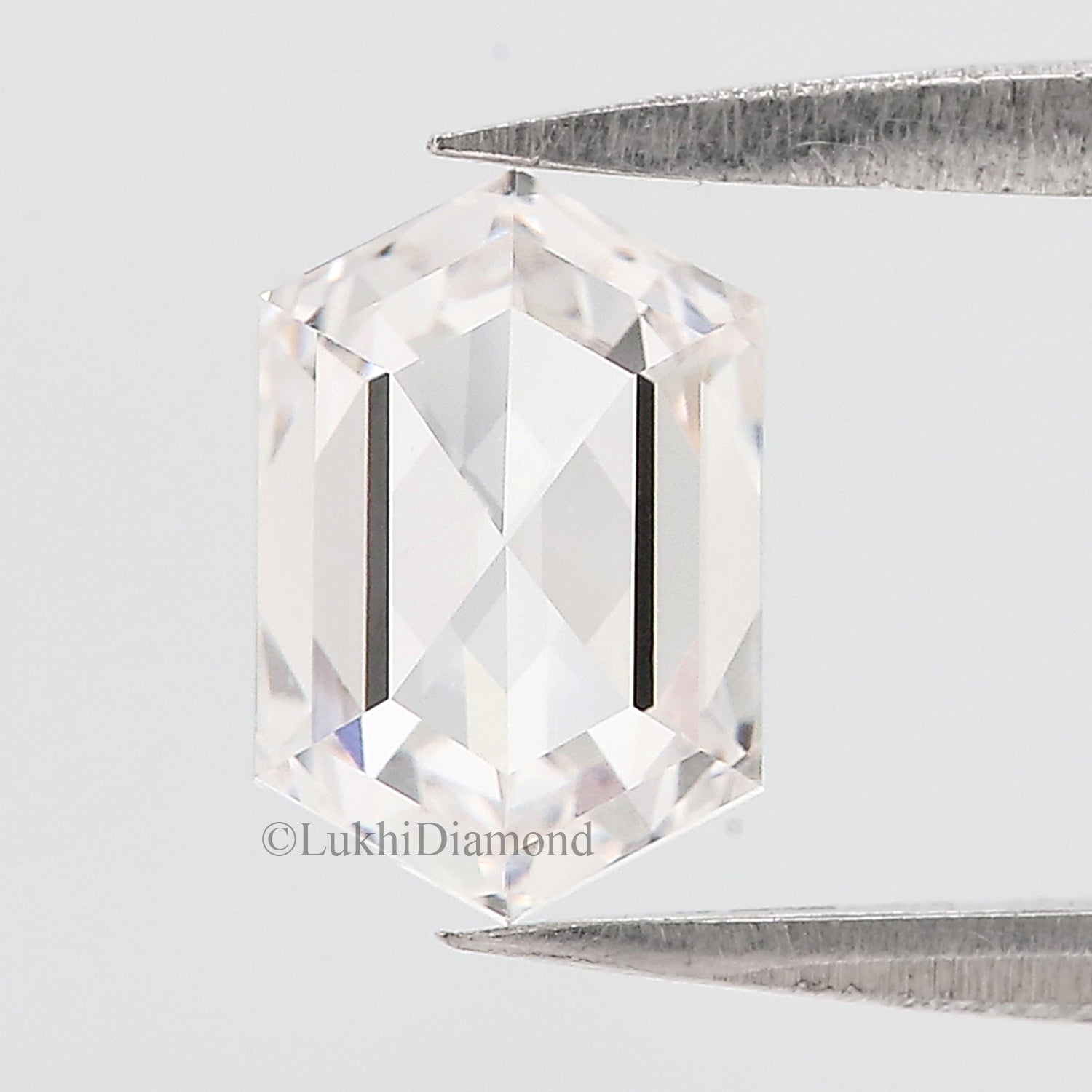 1.49 CT Hexagon Brilliant Cut Diamond White - G Color VS Clarity Lab Grown Diamond Lab Created Loose Diamond Hexagon CVD Diamond Q168