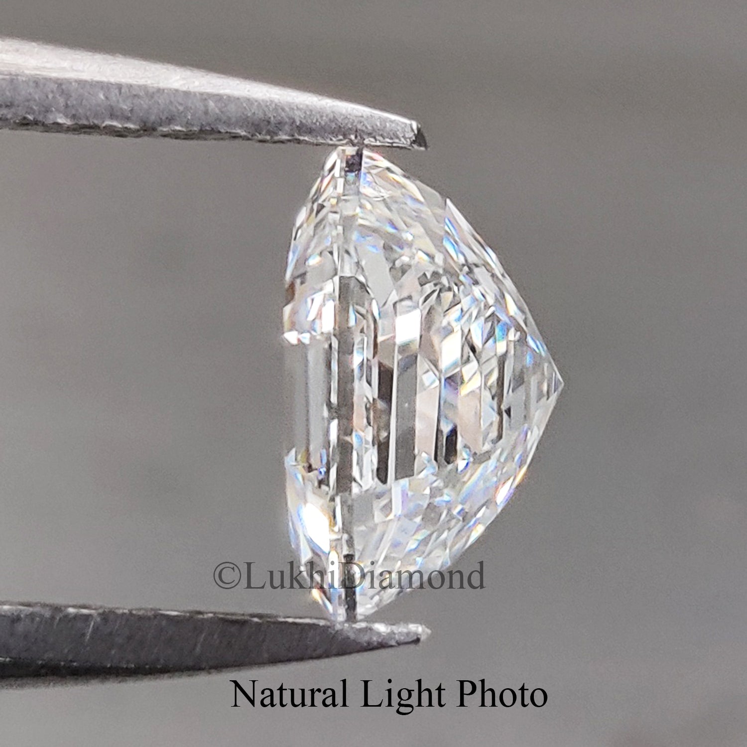 1.01 CT IGI Certified Hexagonal Step Cut Diamond White - D Color VVS2 Clarity Lab Grown Diamond Lab Created Diamond Hexagon CVD Diamond Q191