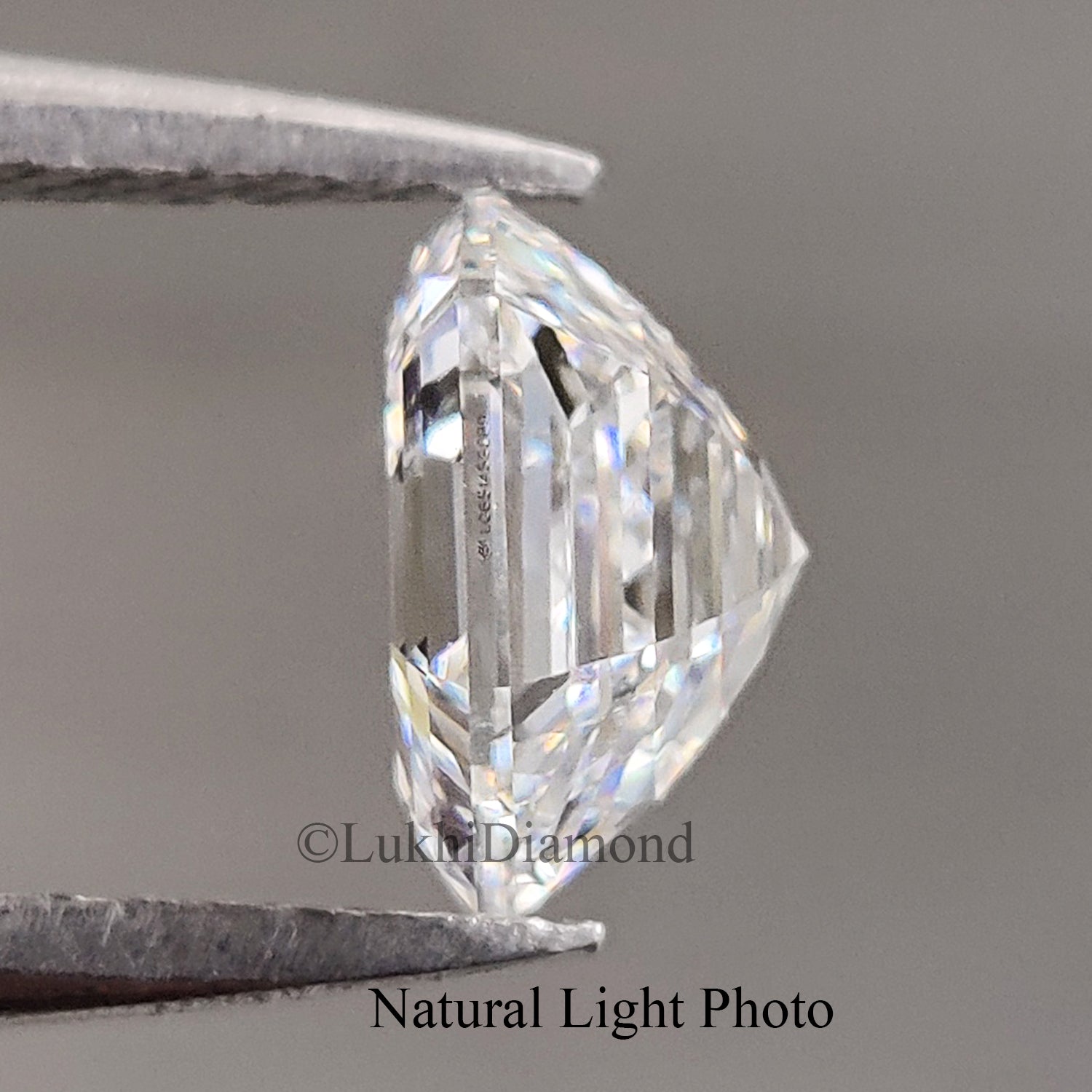 1.07 CT IGI Certified Hexagonal Step Cut Diamond White - D Color VVS2 Clarity Lab Grown Diamond Lab Created Diamond Hexagon CVD Diamond Q190