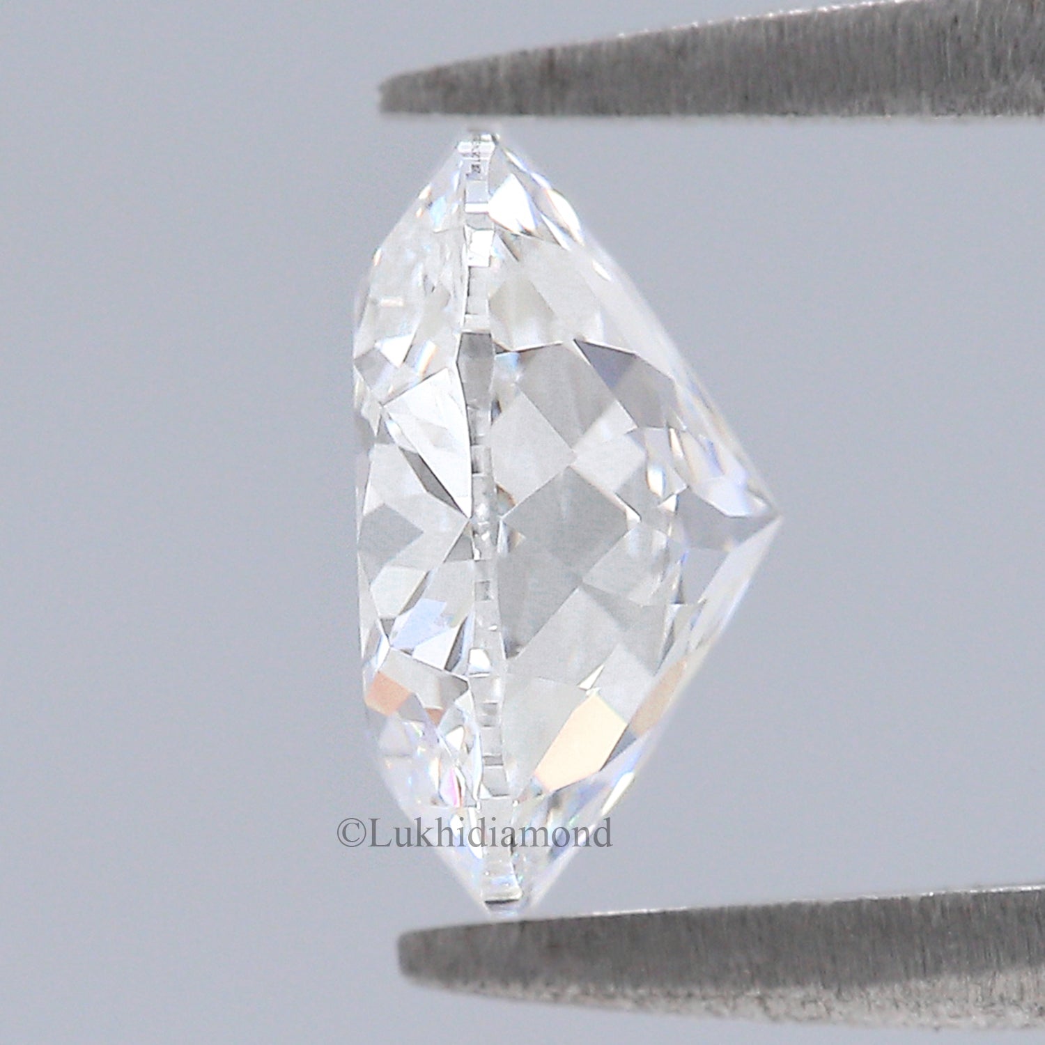 2.07 CT IGI Certified Round Portuguese Cut Diamond White - D Color VVS2 Clarity Lab Grown Lab Created Round Modified Cut CVD Diamond L3240