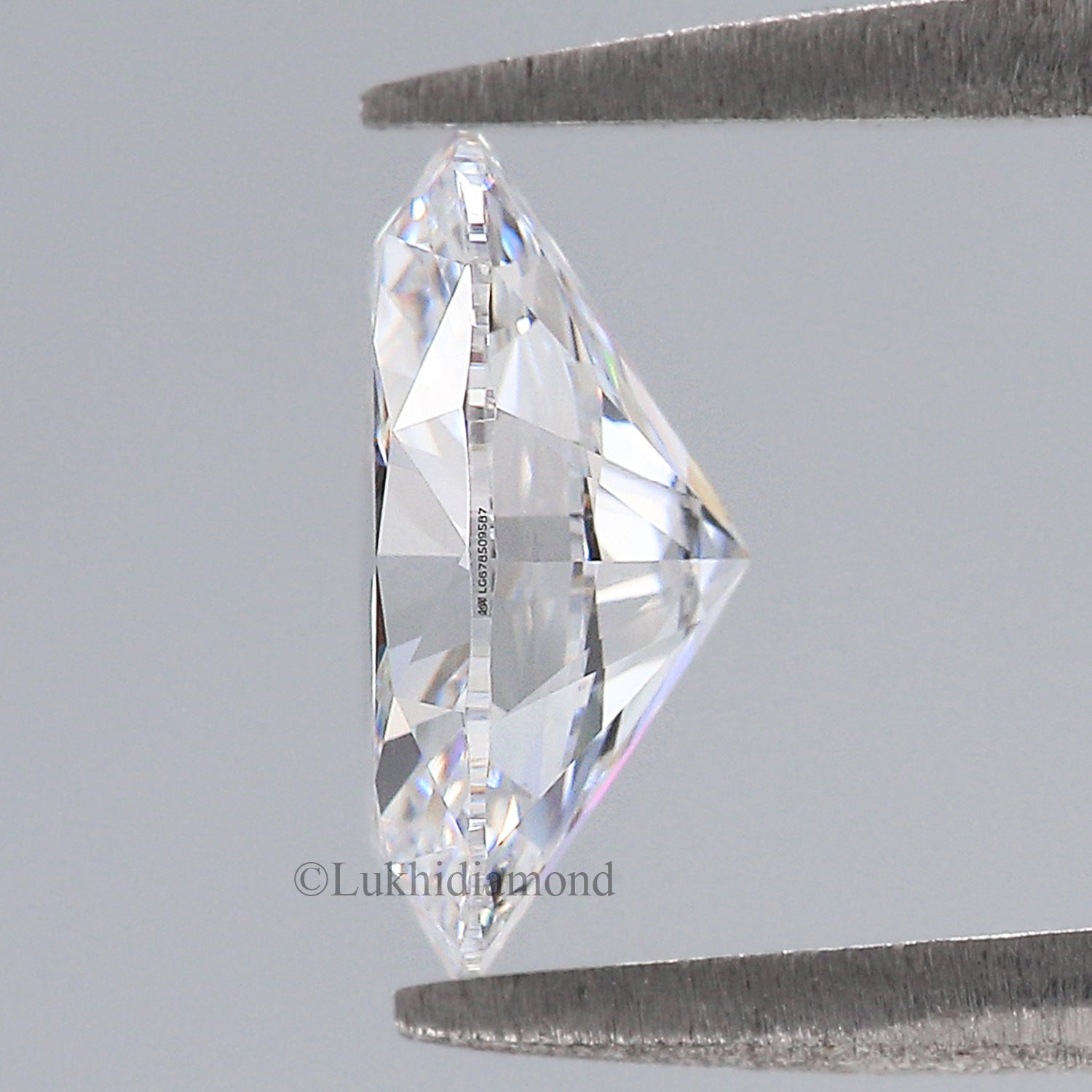 1.60 CT IGI Certified Oval Brilliant Cut Diamond White - D Color VS1 Clarity Lab Grown Diamond Lab Created Oval Diamond CVD Diamond L3257