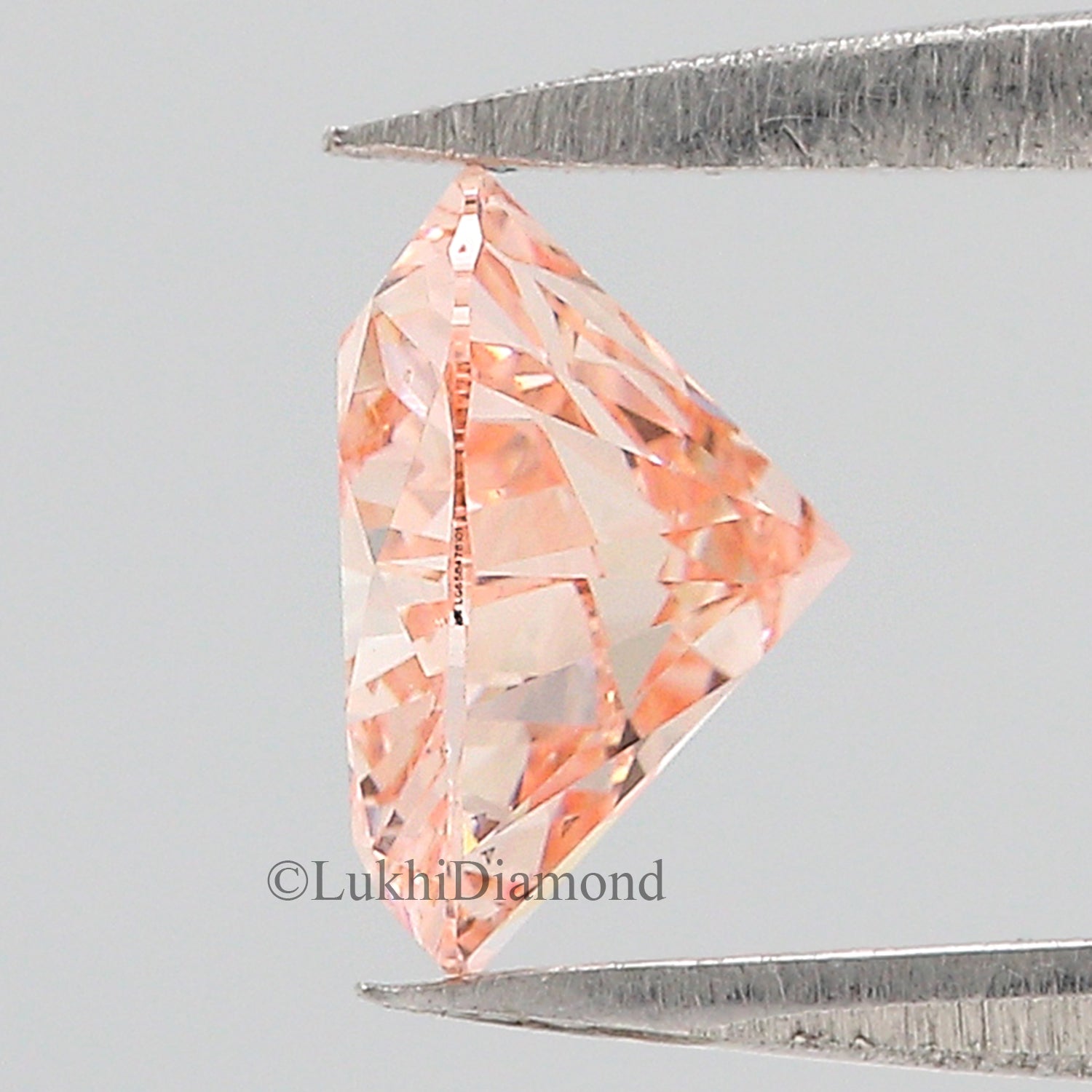 1.36 CT IGI Certified Heart Brilliant Cut Fancy Intense Pink Color VS1 Clarity Diamond Lab Grown Diamond Lab Created Heart CVD Diamond L3201