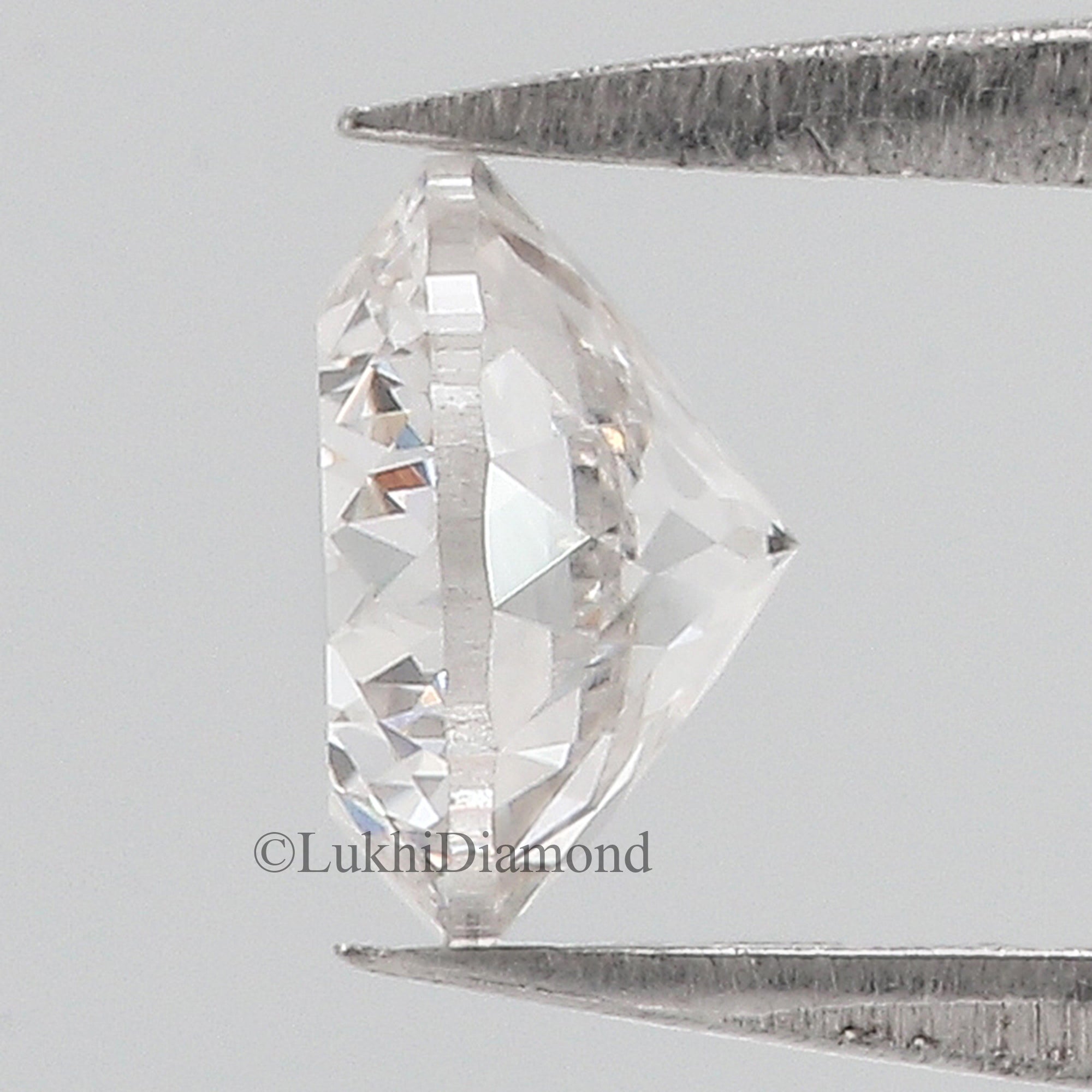 0.96 CT IGI Certified Round Portuguese Cut Diamond White - G Color VS2 Clarity Lab Grown CVD Diamond Lab Created Loose Round Diamond Q182