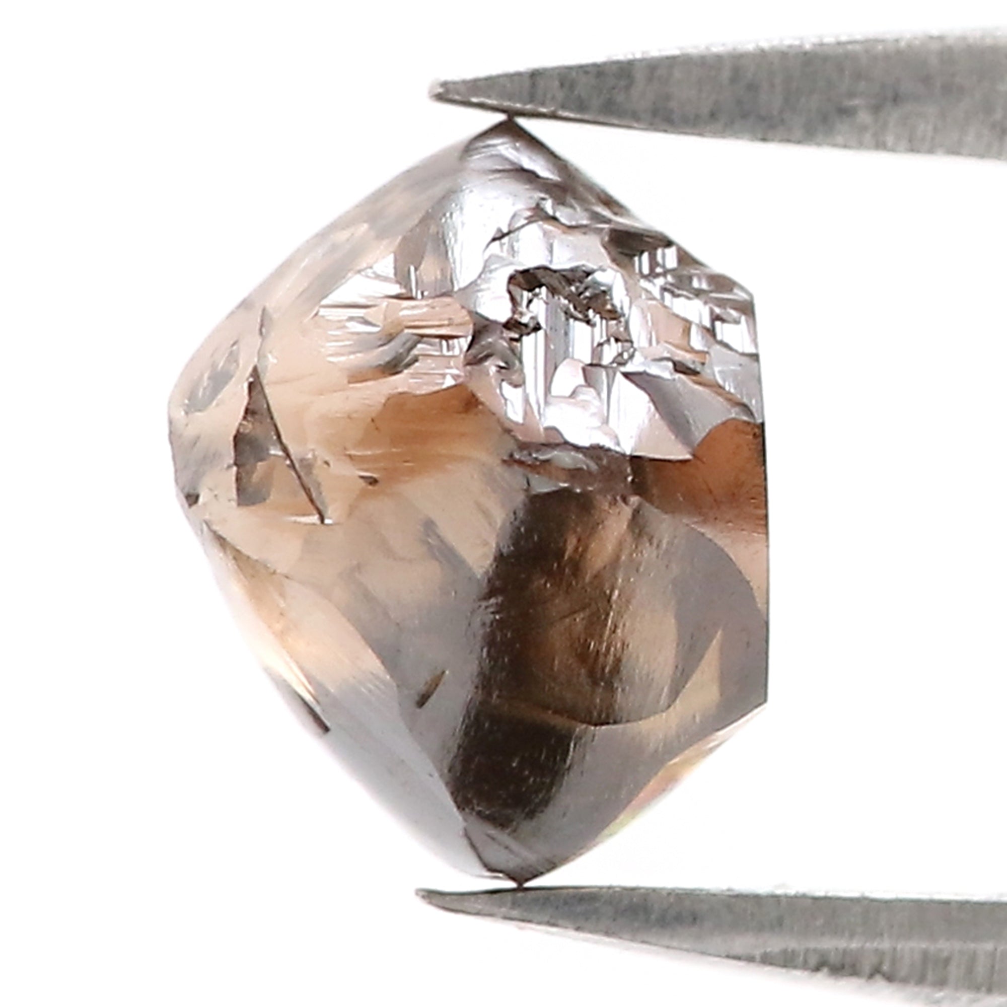 1.99 CT Natural Loose Rough Shape Diamond Brown Color Rough Cut Diamond 7.30 MM Natural Brown Diamond Rough Irregular Cut Diamond QL3103