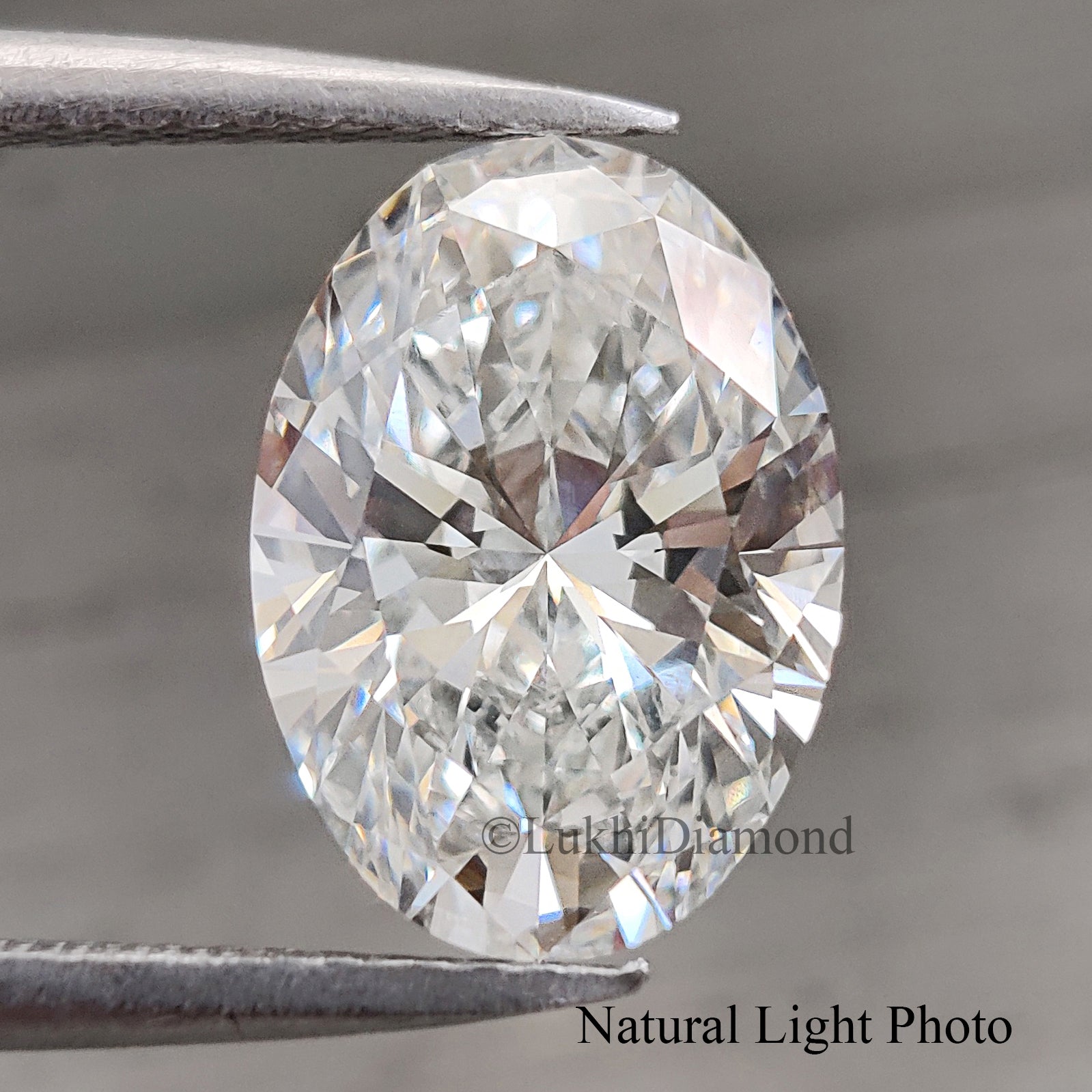 3.05 CT IGI Certified Oval Brilliant Cut Diamond White - D Color VVS1 Clarity Lab Grown Diamond Lab Created Oval Diamond CVD Diamond Q196