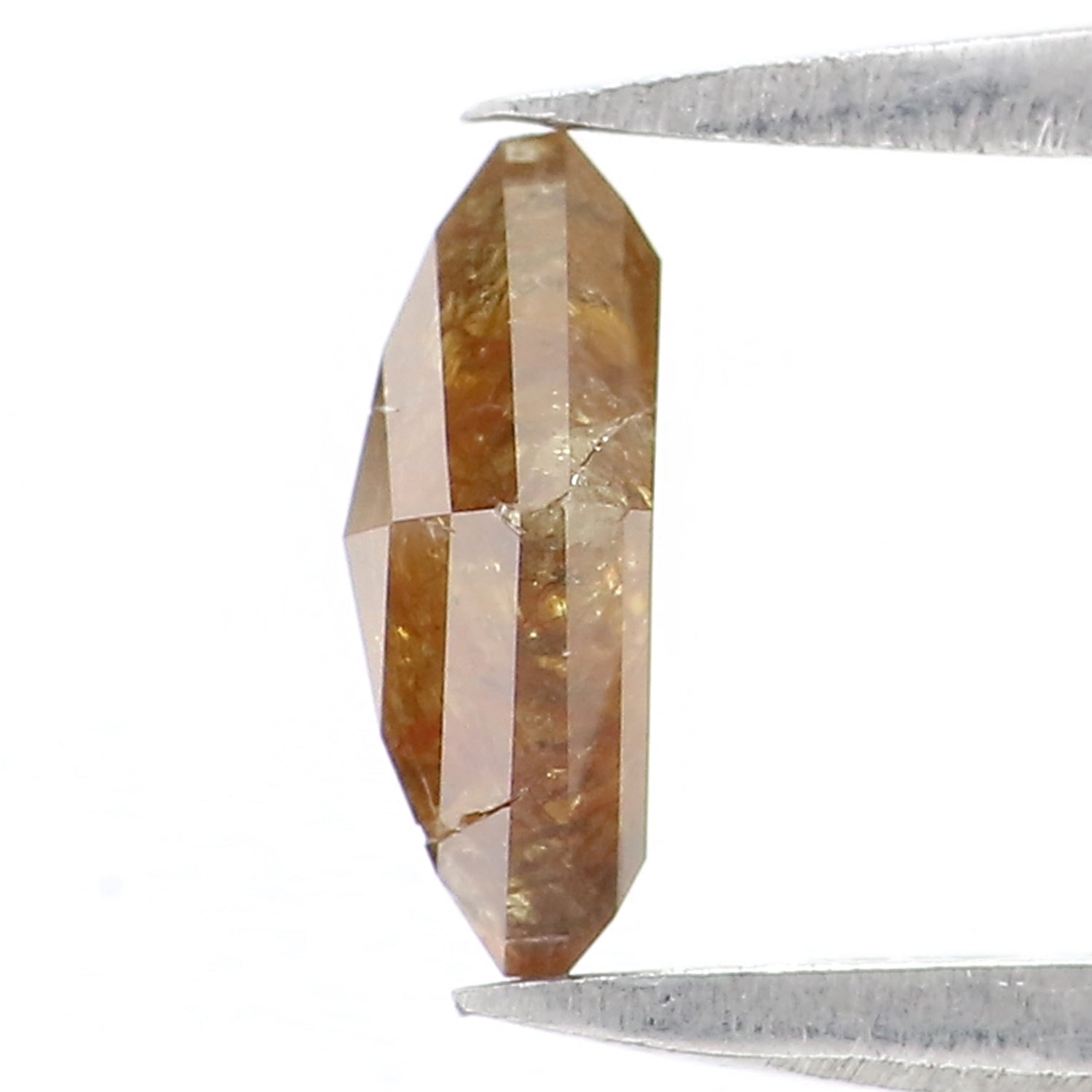 0.66 CT Natural Loose Kite Shape Diamond Brown Color Kite Cut Diamond 6.90 MM Natural Loose Brown Color Diamond Kite Rose Cut Diamond LQ311