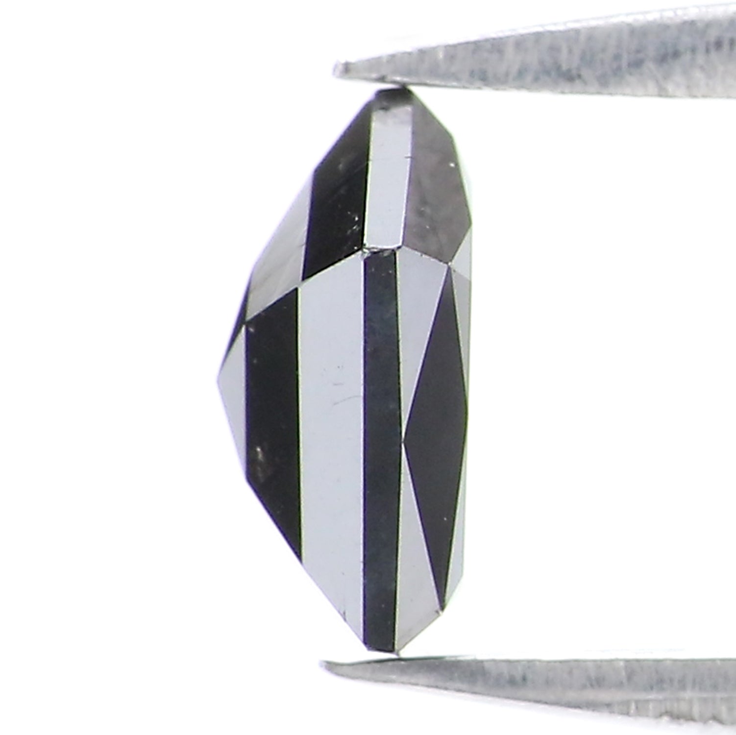 Natural Loose Pentagon Diamond, Black Color Pentagon Diamond, Natural Loose Diamond, Pentagon Rose Cut Diamond, 0.79 CT Pentagon Shape L9788