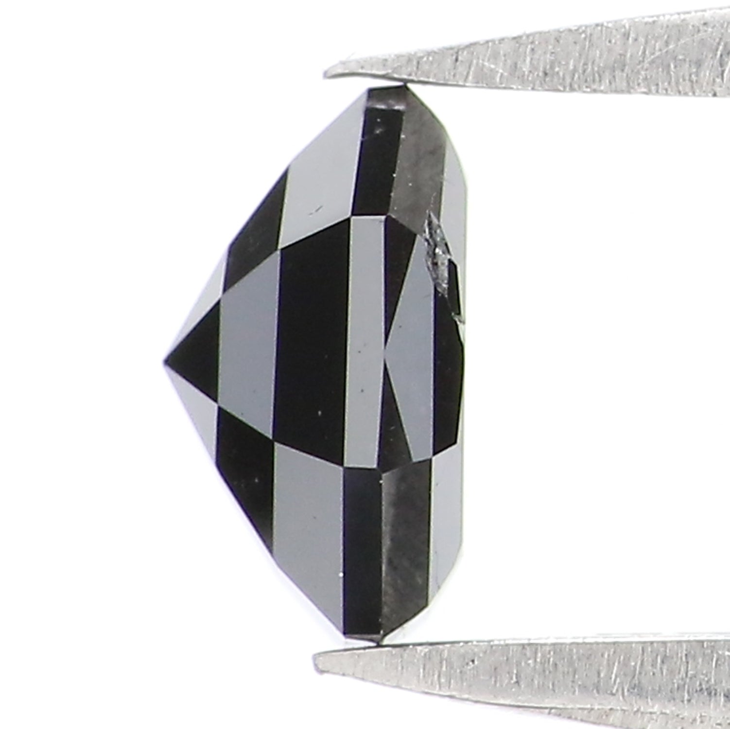 Natural Loose Octagon Diamond, Black Color Octagon Diamond, Natural Loose Diamond, Octagon Rose Cut Diamond, 0.75 CT Octagon Shape L9762