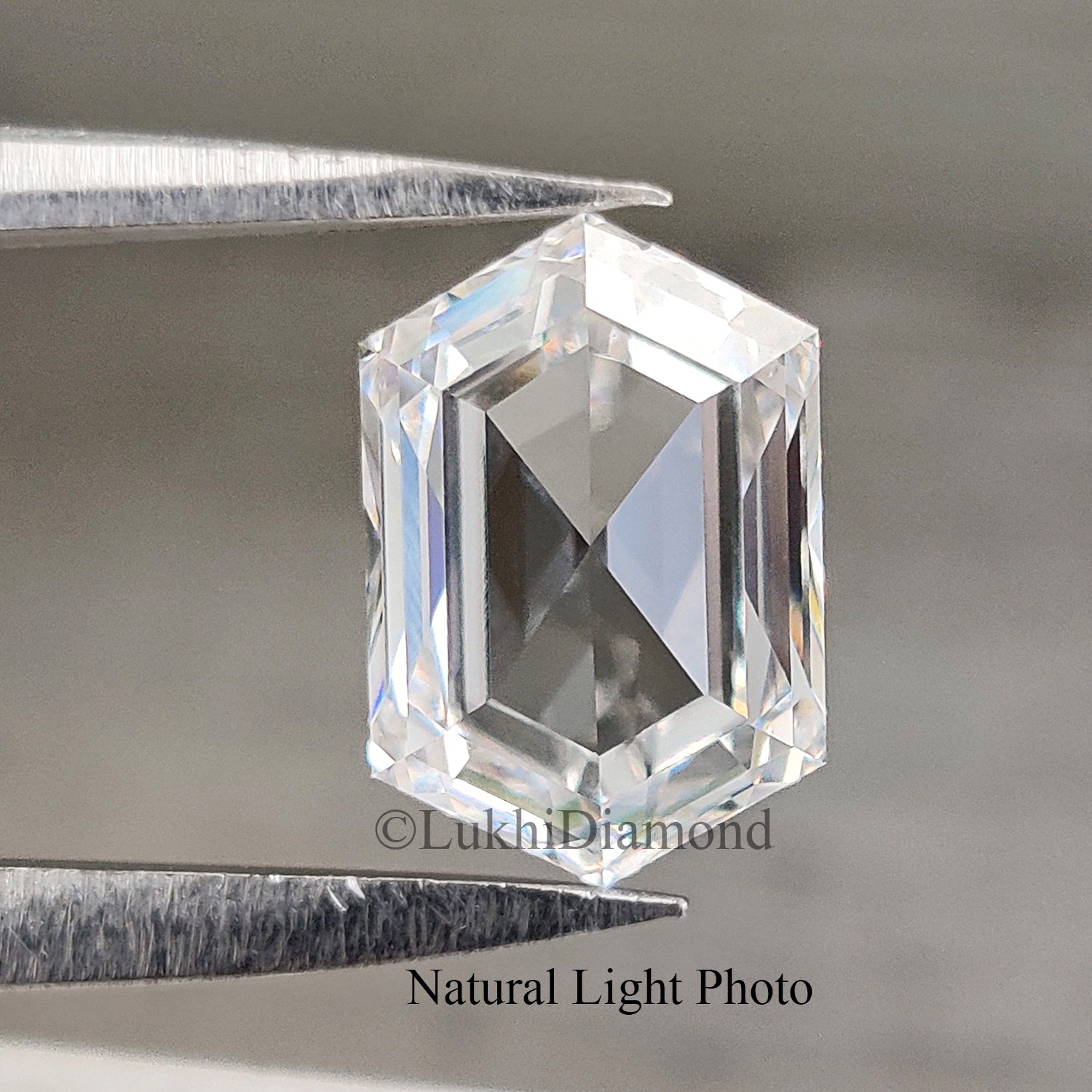 1.49 CT Hexagon Brilliant Cut Diamond White - G Color VS Clarity Lab Grown Diamond Lab Created Loose Diamond Hexagon CVD Diamond Q168