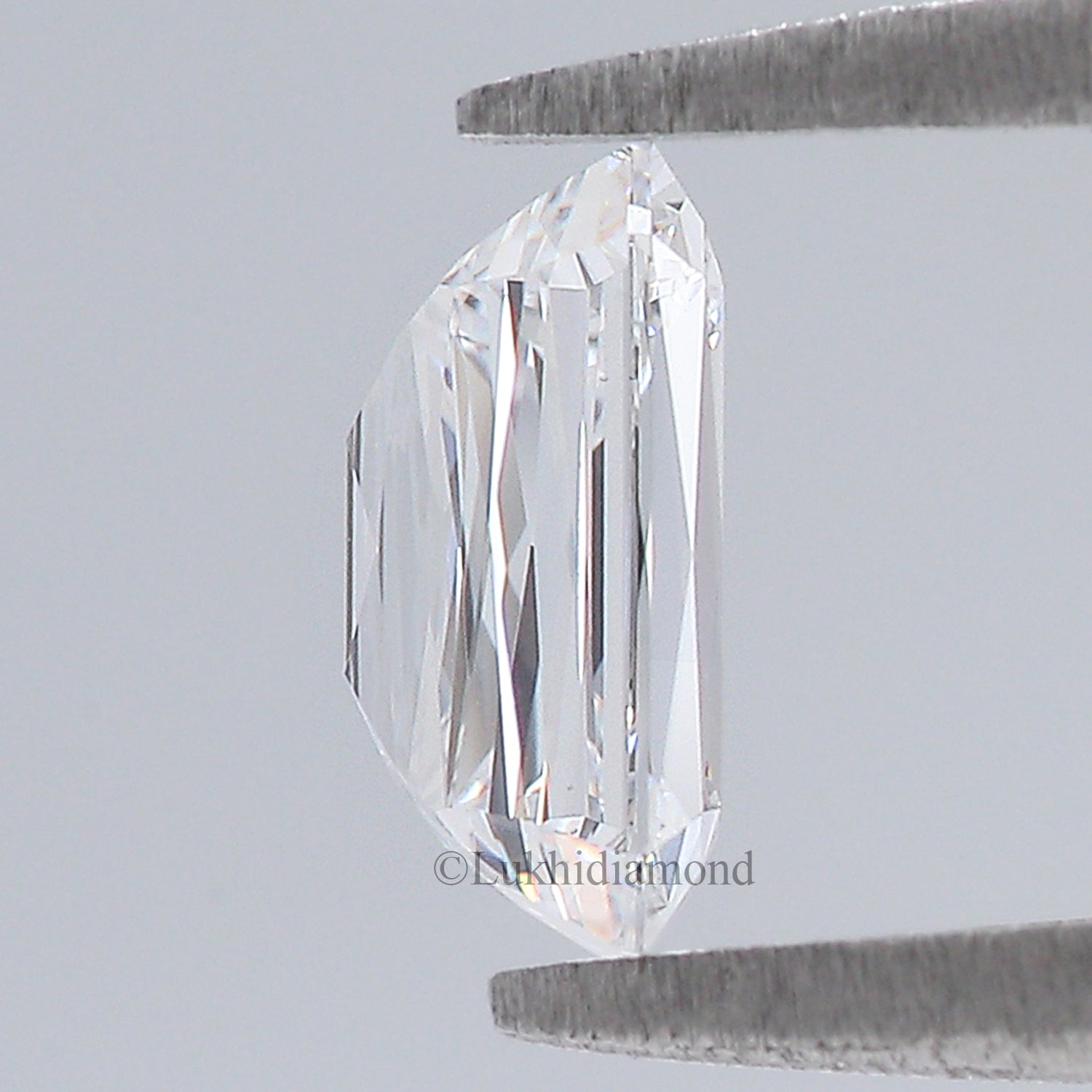 1.06 CT IGI Certified Cut Cornered Rectangular Mixed Cut Diamond White - D Color VVS2 Clarity Lab Grown Diamond Lab Created Diamond L3229