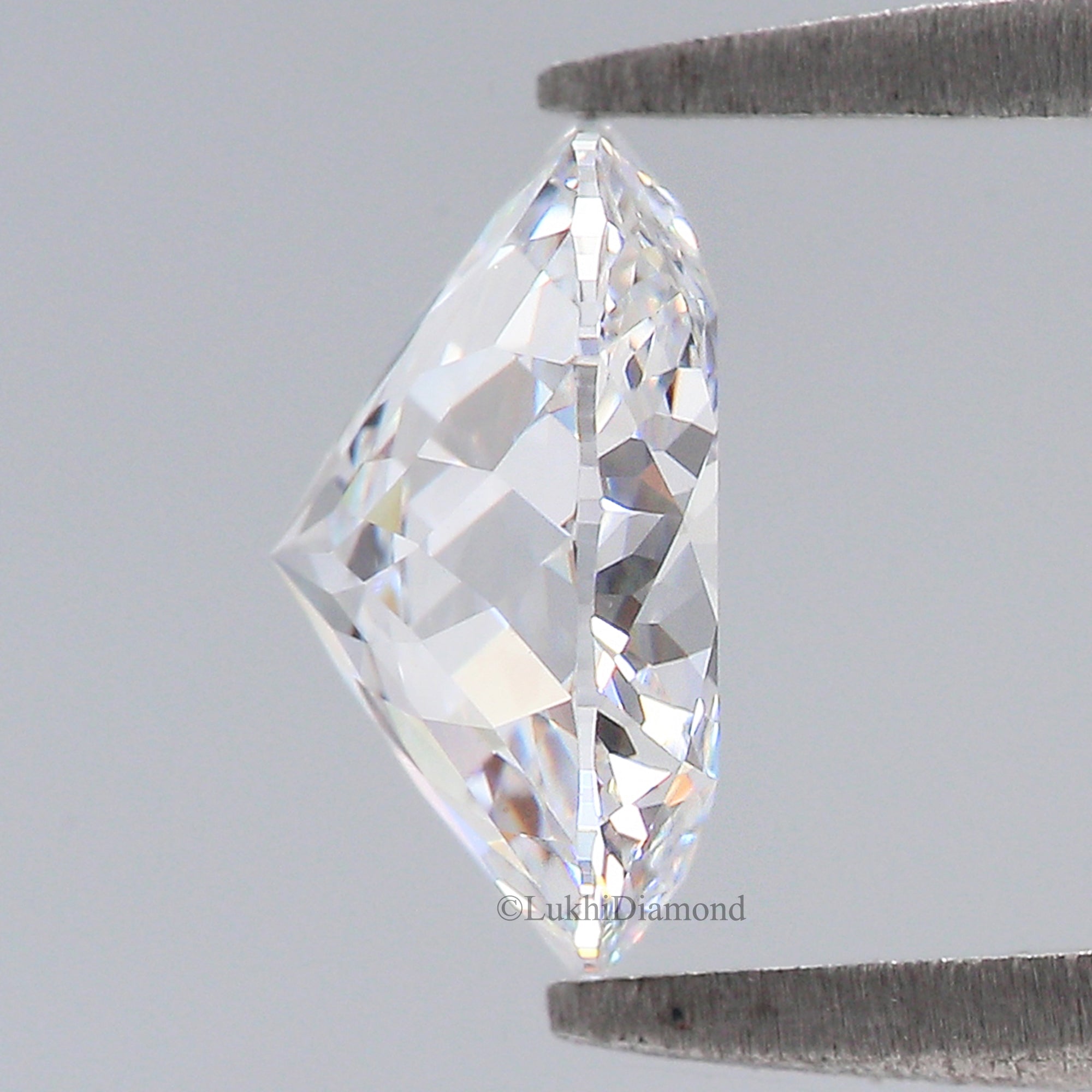 1.93 CT IGI Certified Round Portuguese Cut Diamond White - D Color VVS2 Clarity Lab Grown Lab Created Round Modified Cut CVD Diamond L3242