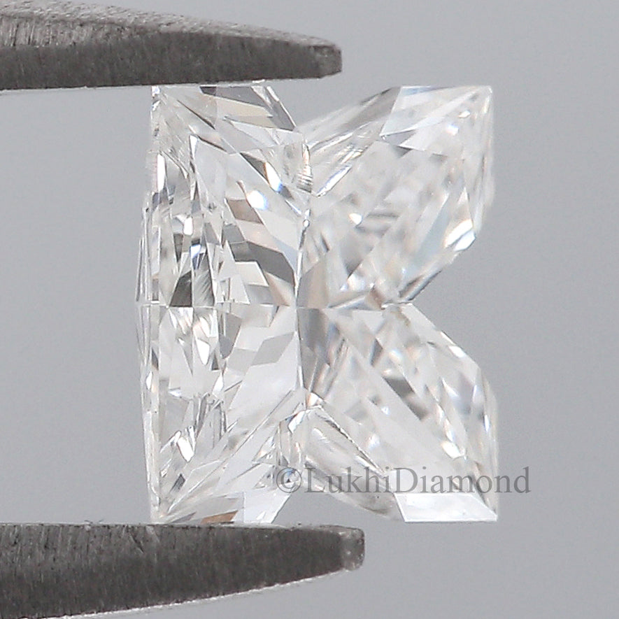 0.88 CT Alphabet-K Cut Diamond E Color VS1 Clarity Lab Grown Diamond CVD Diamond Lab Created Alphabet-K Brilliant Cut Diamond L3208