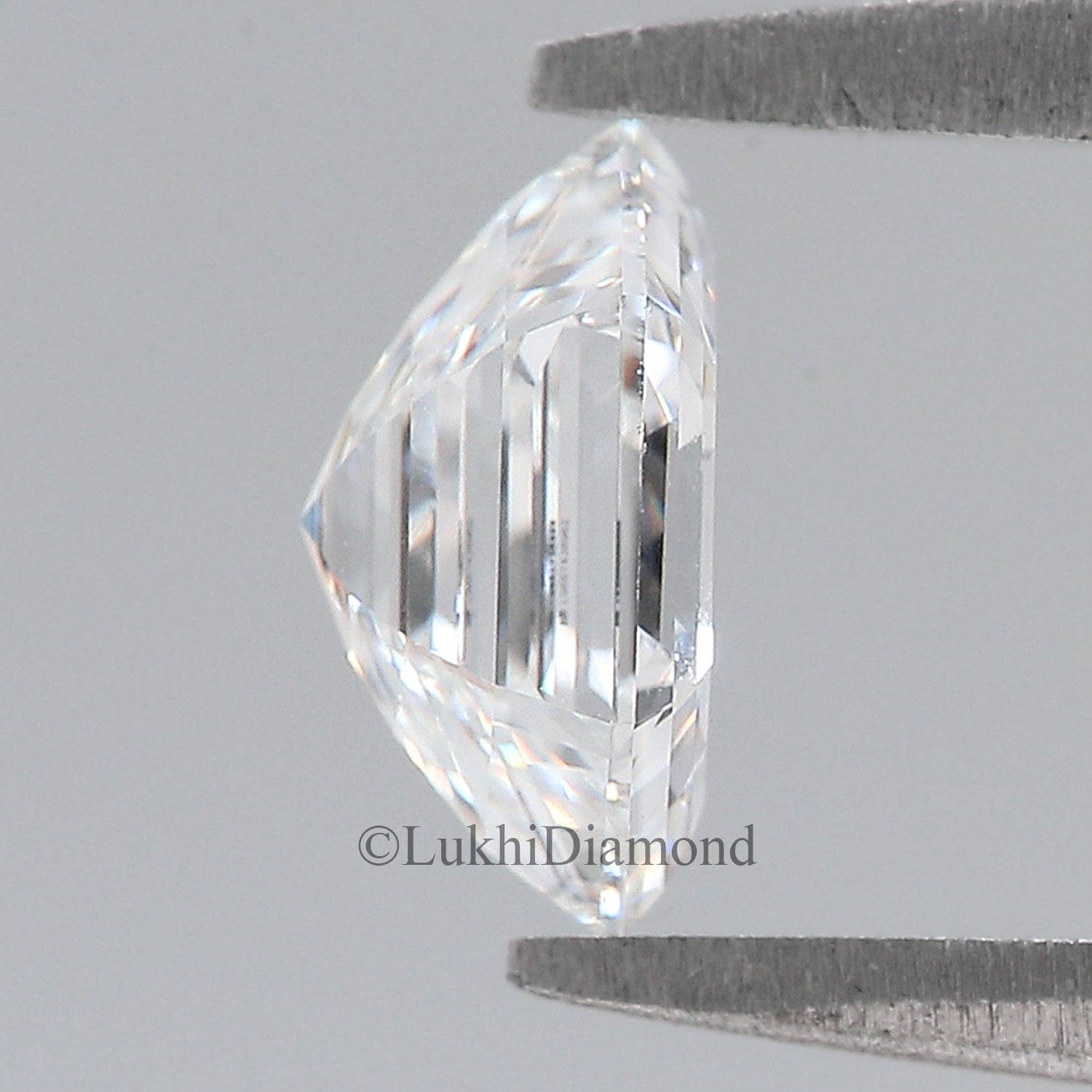 1.04 CT IGI Certified Hexagonal Step Cut Diamond White - E Color VVS2 Clarity Lab Grown Diamond Lab Created Diamond Hexagon Diamond L3209