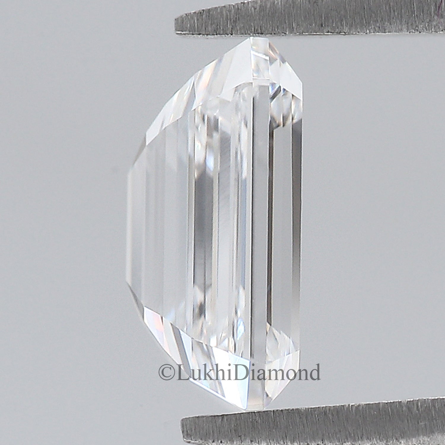 2.01 CT IGI Certified Emerald Cut Diamond White - D Color VVS2 Clarity Lab Grown Diamond Lab Created Emerald Diamond CVD Diamond L3221