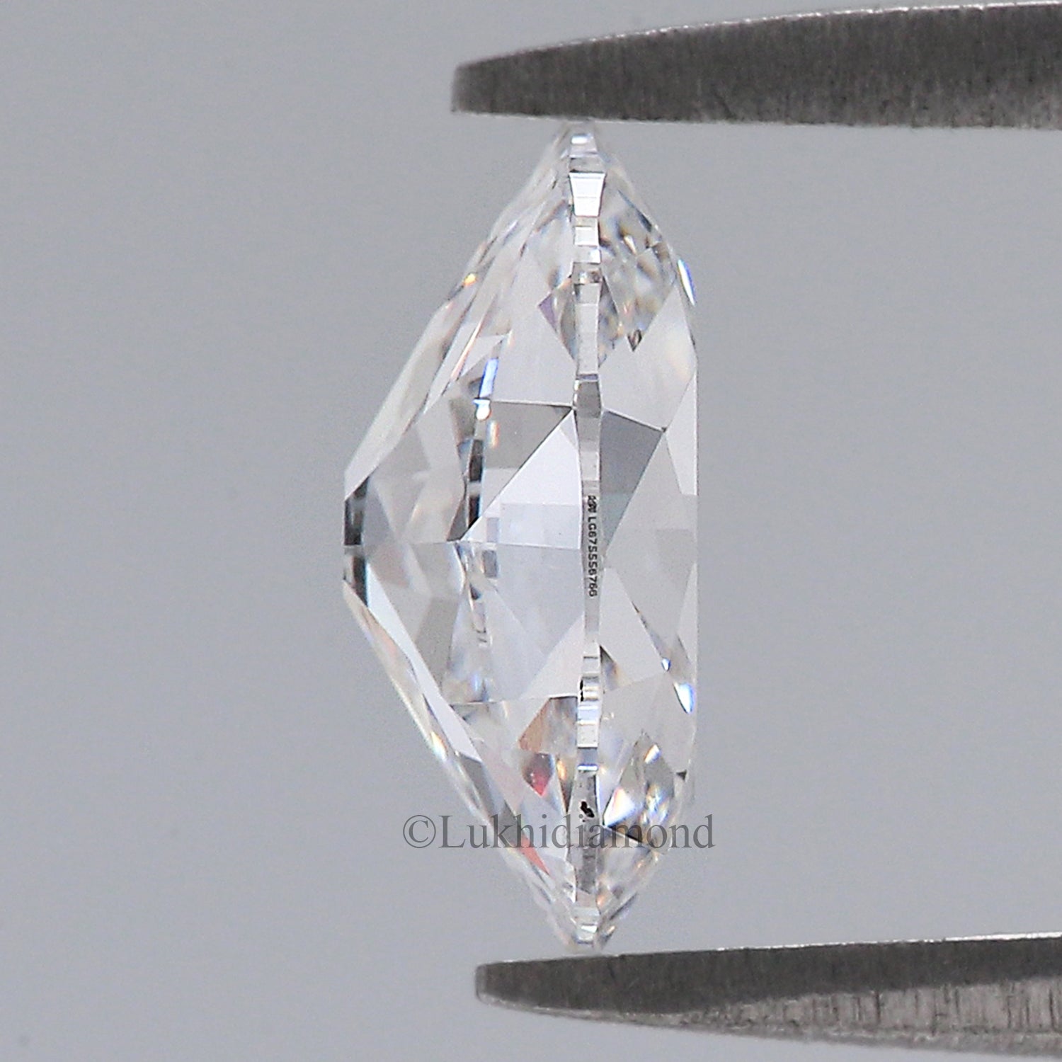 1.55 CT IGI Certified Oval Old European Cut Diamond White - D Color VS1 Clarity Diamond Lab Grown Diamond Lab Created Oval CVD Diamond L3254