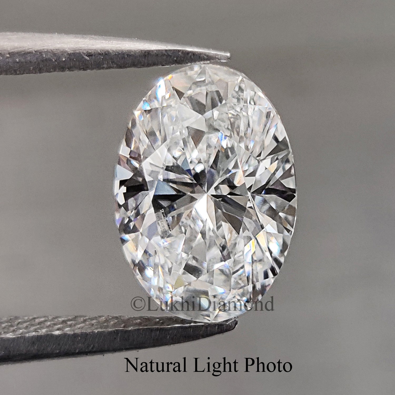 1.55 CT IGI Certified Oval Brilliant Cut Diamond White - E Color VVS2 Clarity Lab Grown Diamond Lab Created Oval Diamond CVD Diamond Q189