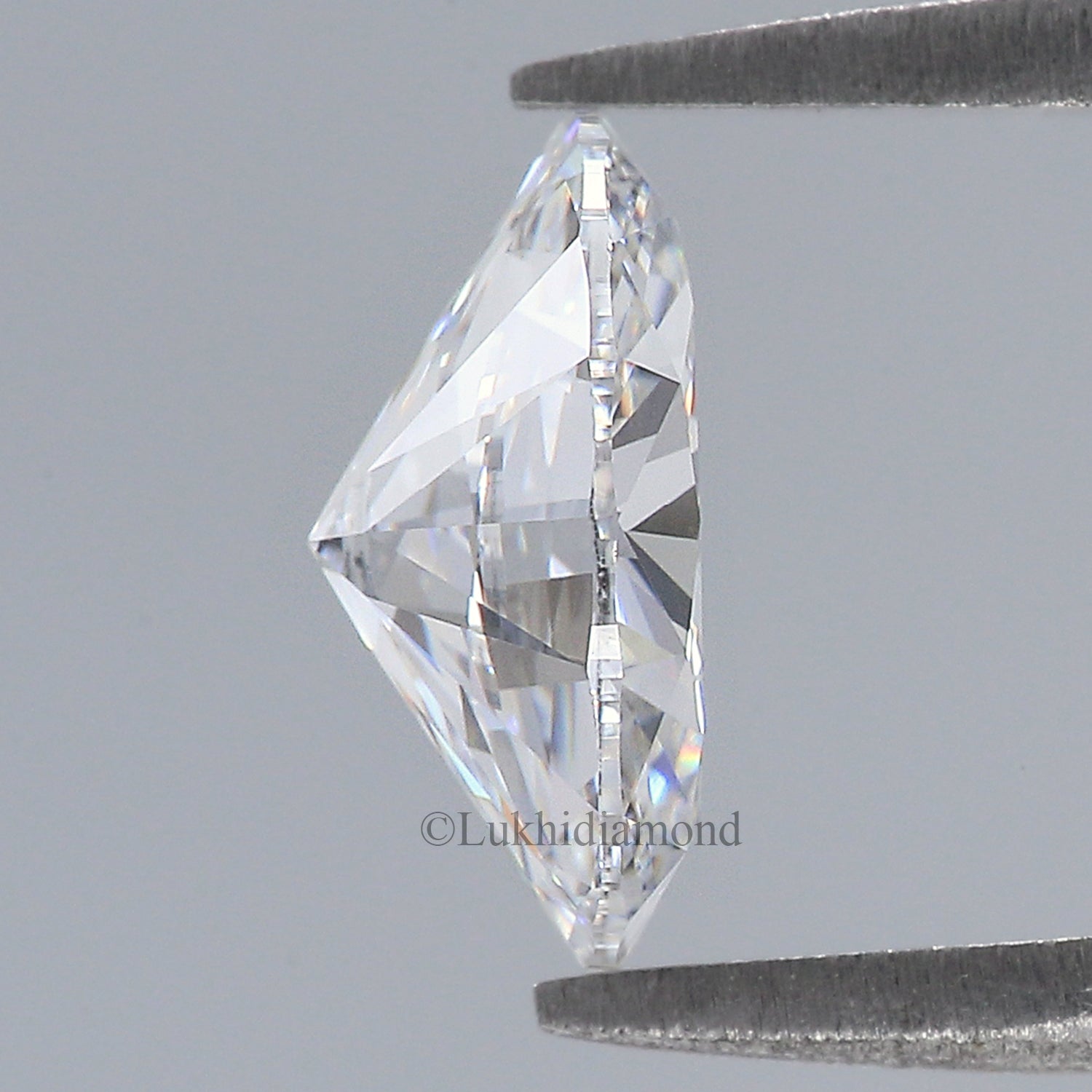 1.61 CT IGI Certified Oval Brilliant Cut Diamond White - D Color VS1 Clarity Lab Grown Diamond Lab Created Oval Diamond CVD Diamond L3258