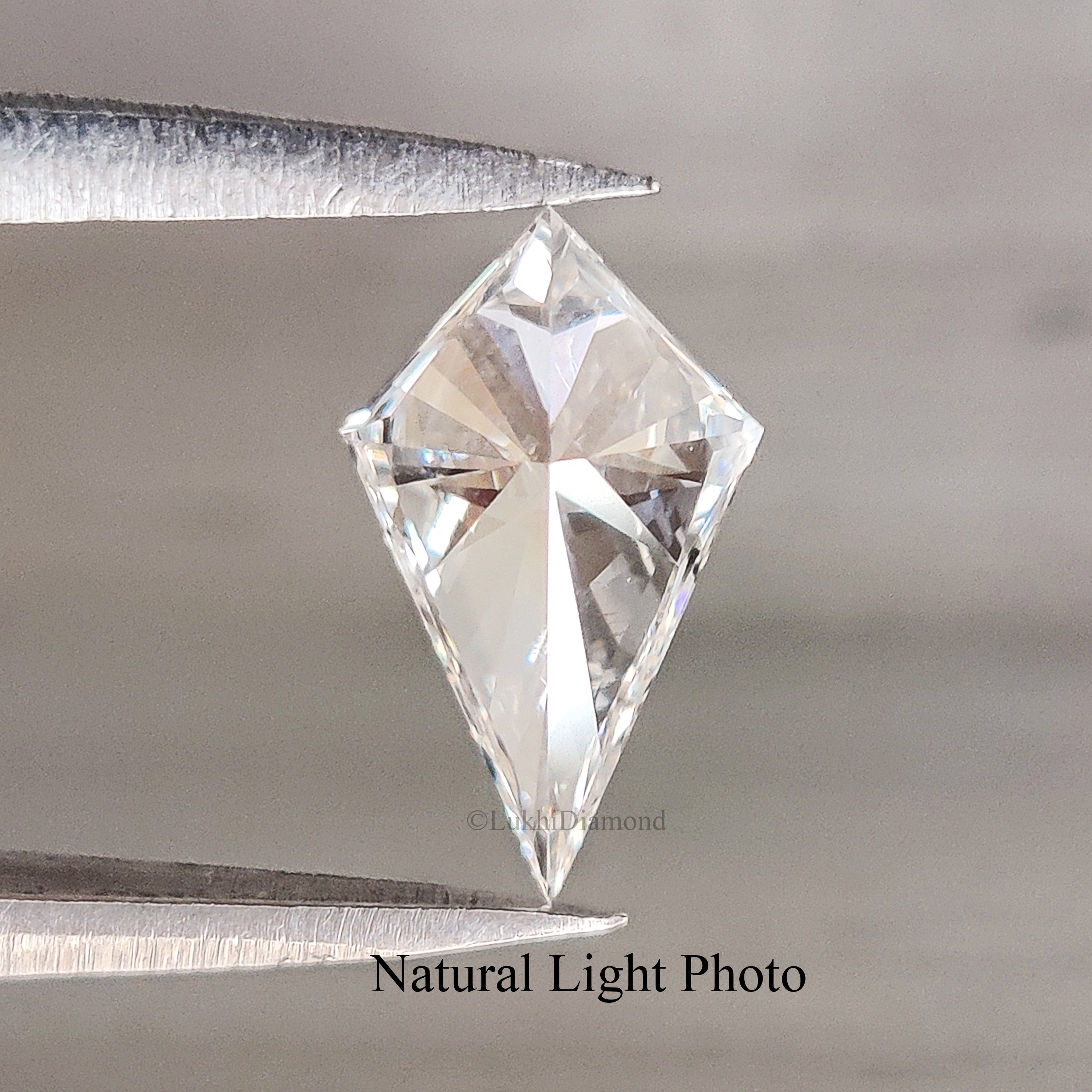 0.65 CT Kite Brilliant Cut White - F Color VS1 Clarity Diamond Lab Grown Diamond Lab Created Kite Loose Diamond Kite CVD Diamond Q166