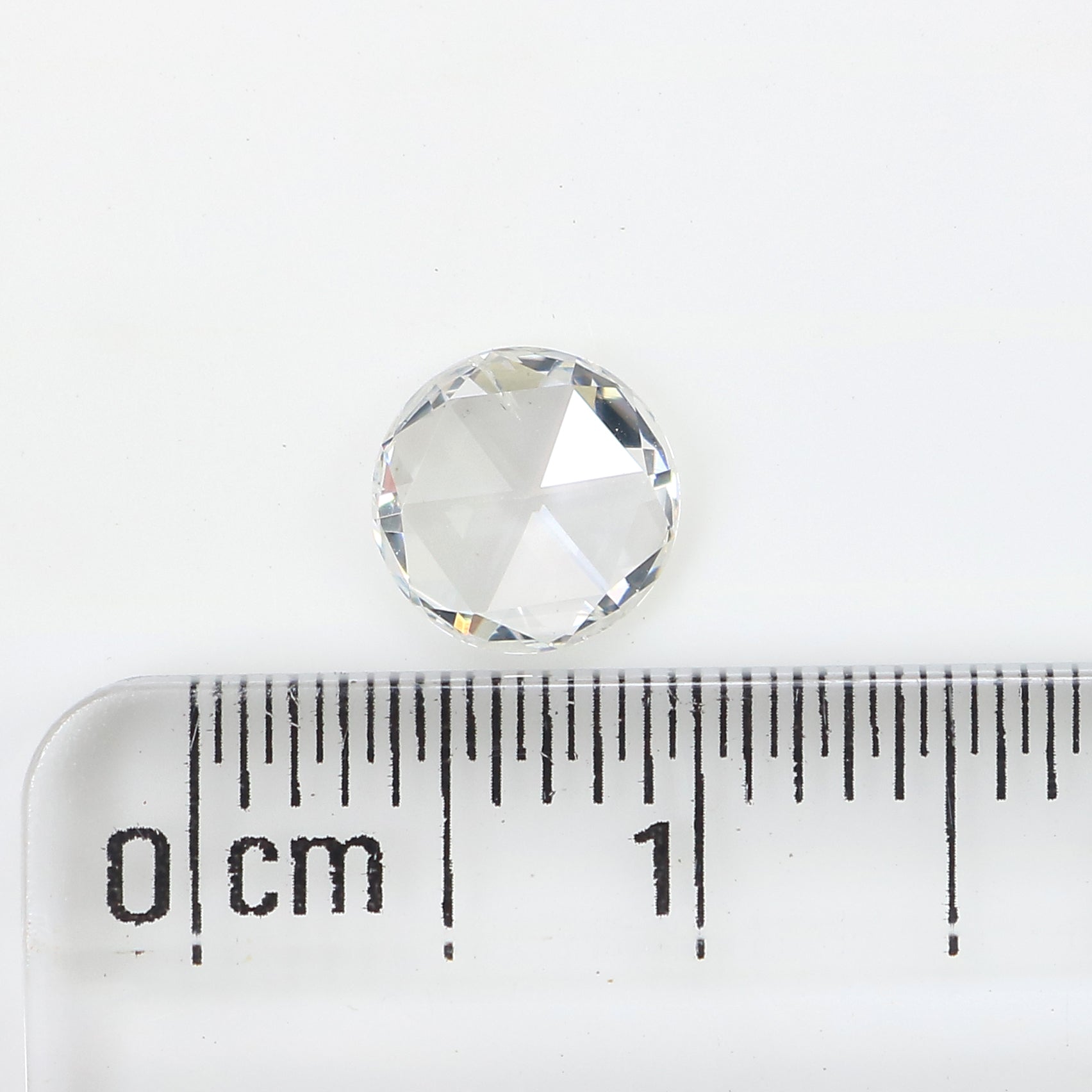 0.55 CT Natural Loose Round Rose Cut Diamond White - G Rose Cut Diamond 6.00 MM Natural Loose White -G Diamond Round Rose Cut Diamond QL6242