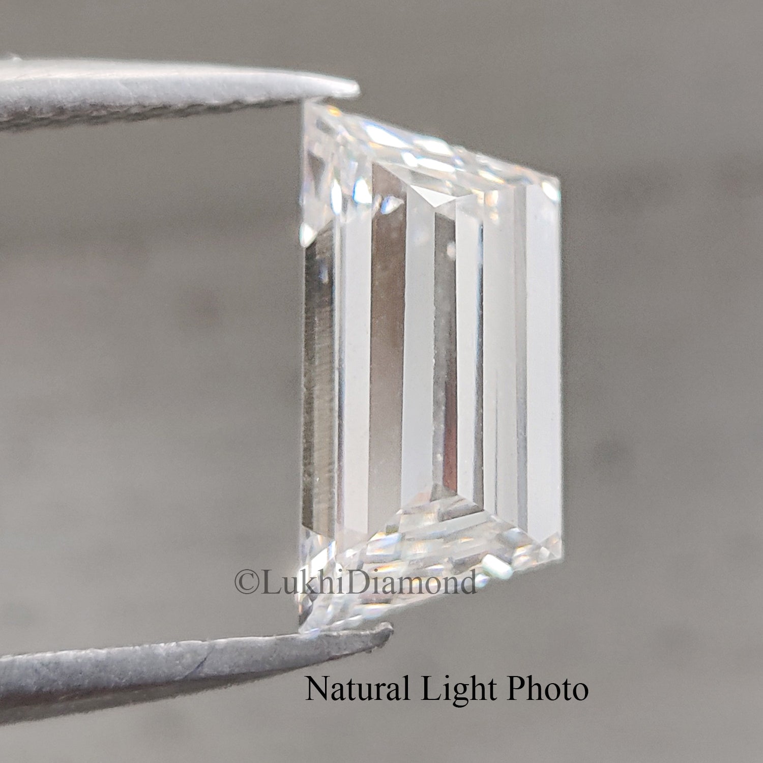 2.05 CT IGI Certified Trapeze Step Cut Diamond White - G Color VS1 Clarity Lab Grown Diamond Lab Created Trapeze Diamond CVD Diamond Q200